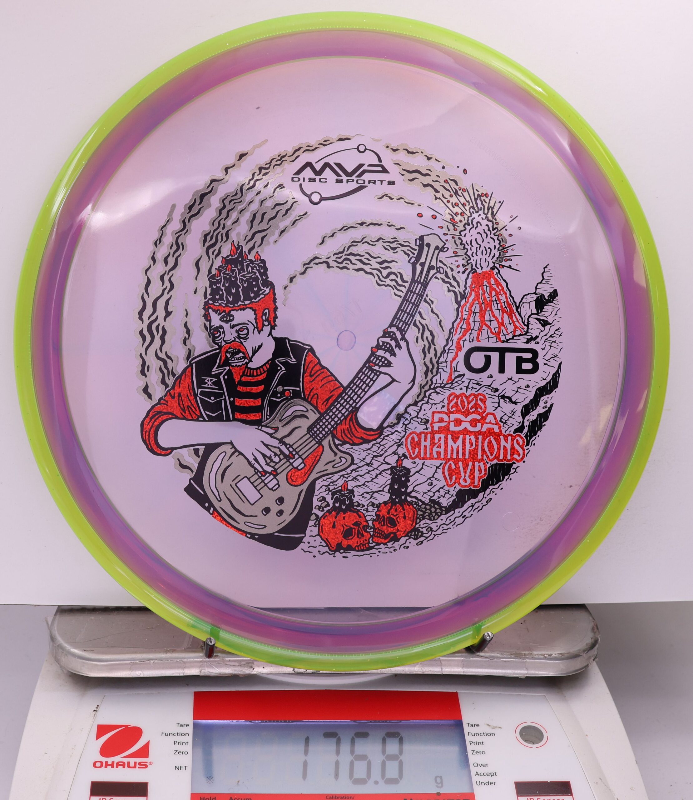 513456 Prism Proton Soft Pyro, PDGA Champions Cup 2025 - #338 NGrellow-Purple, 177