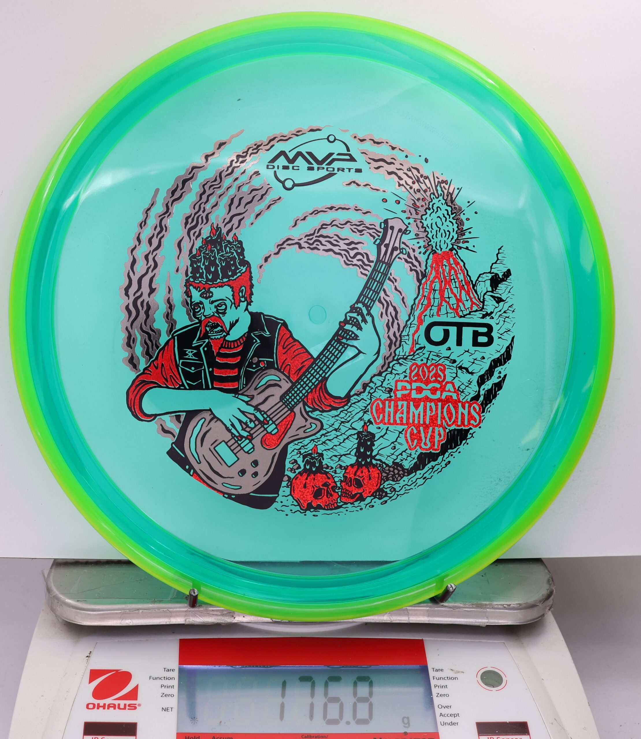 513457 Prism Proton Soft Pyro, PDGA Champions Cup 2025 - #339 Grellow-Teal, 177