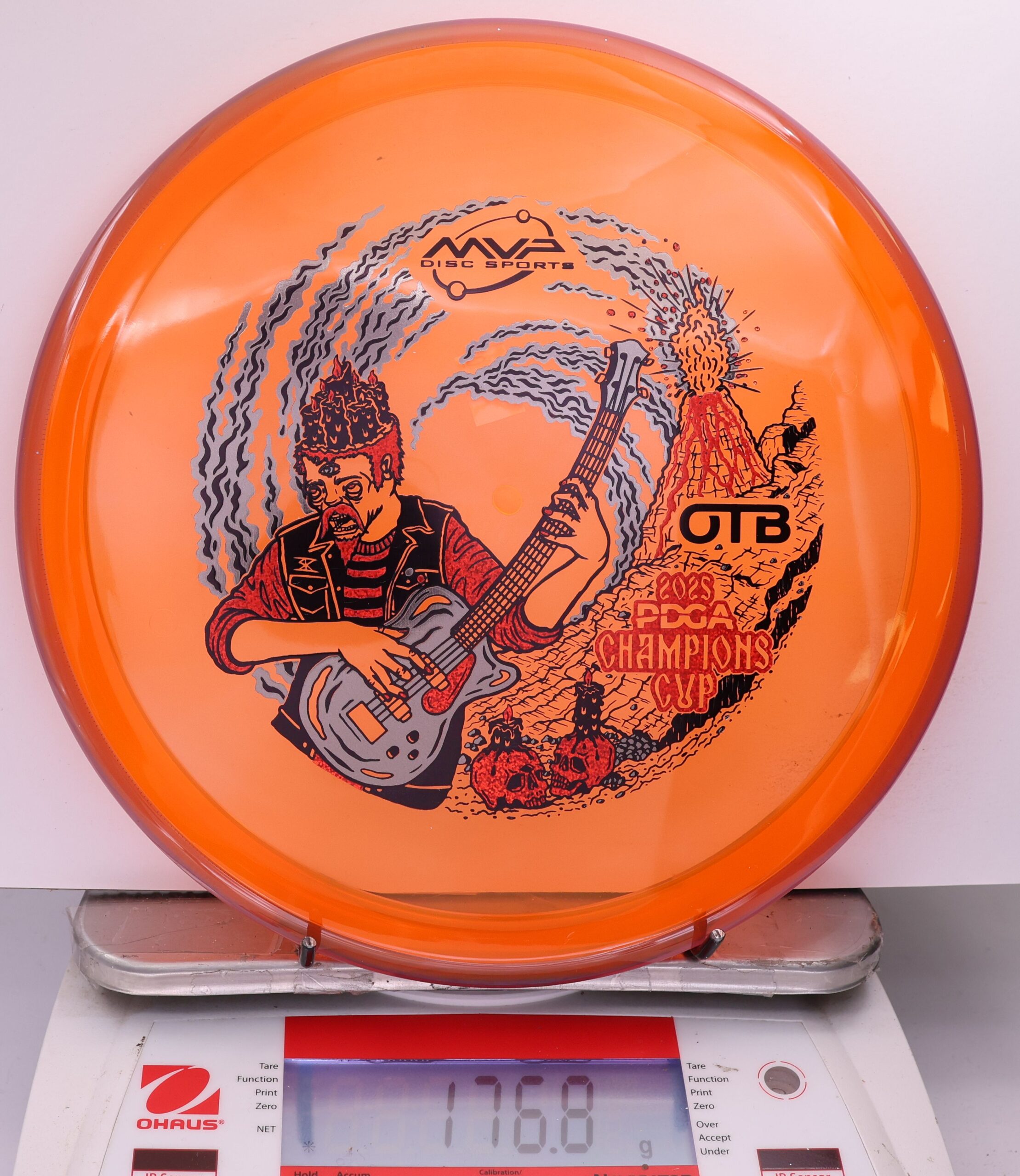 513458 Prism Proton Soft Pyro, PDGA Champions Cup 2025 - #340 Orange, 177