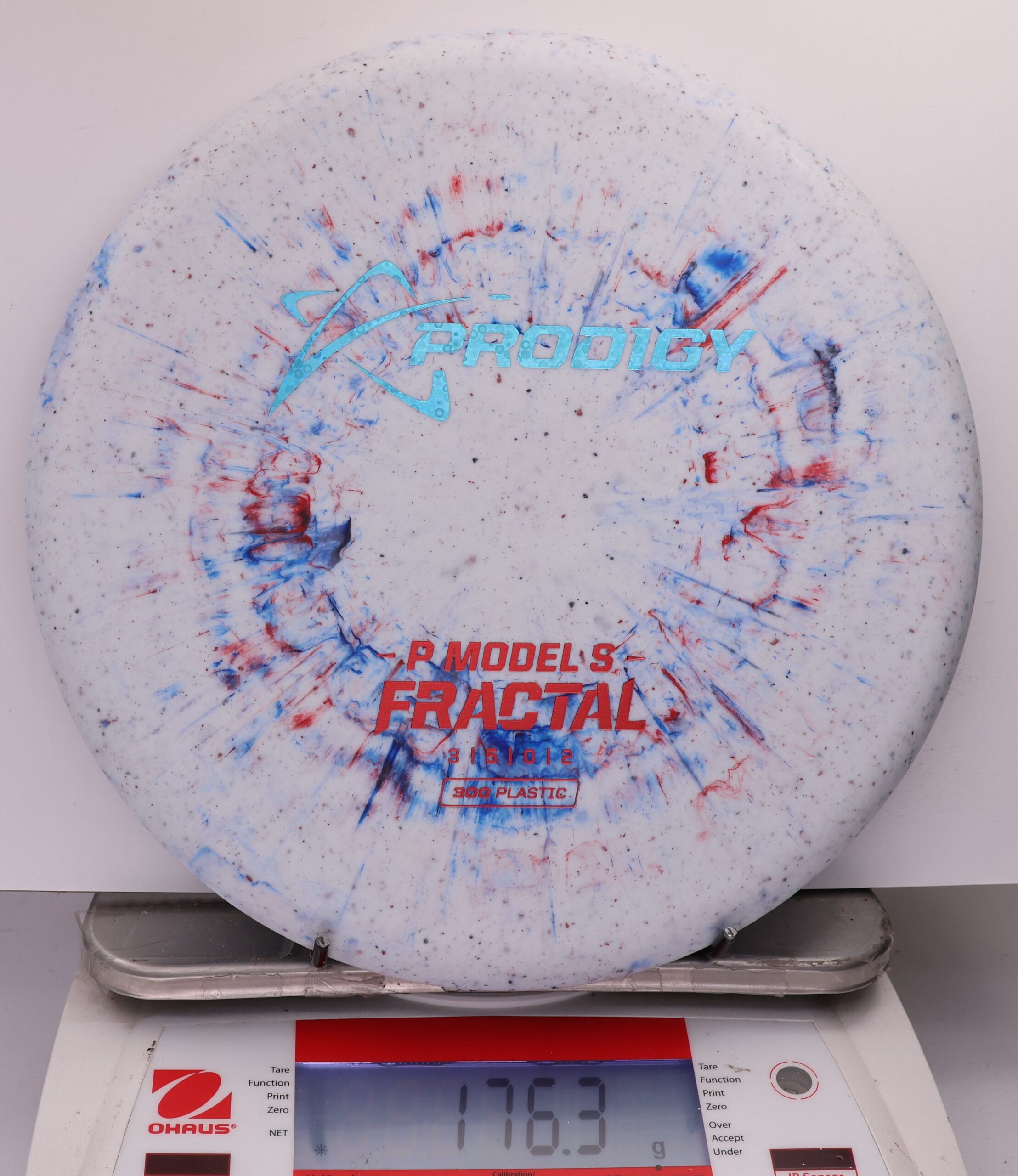 514664 P Model S, 300 Fractal - #380 BlueRed, 176