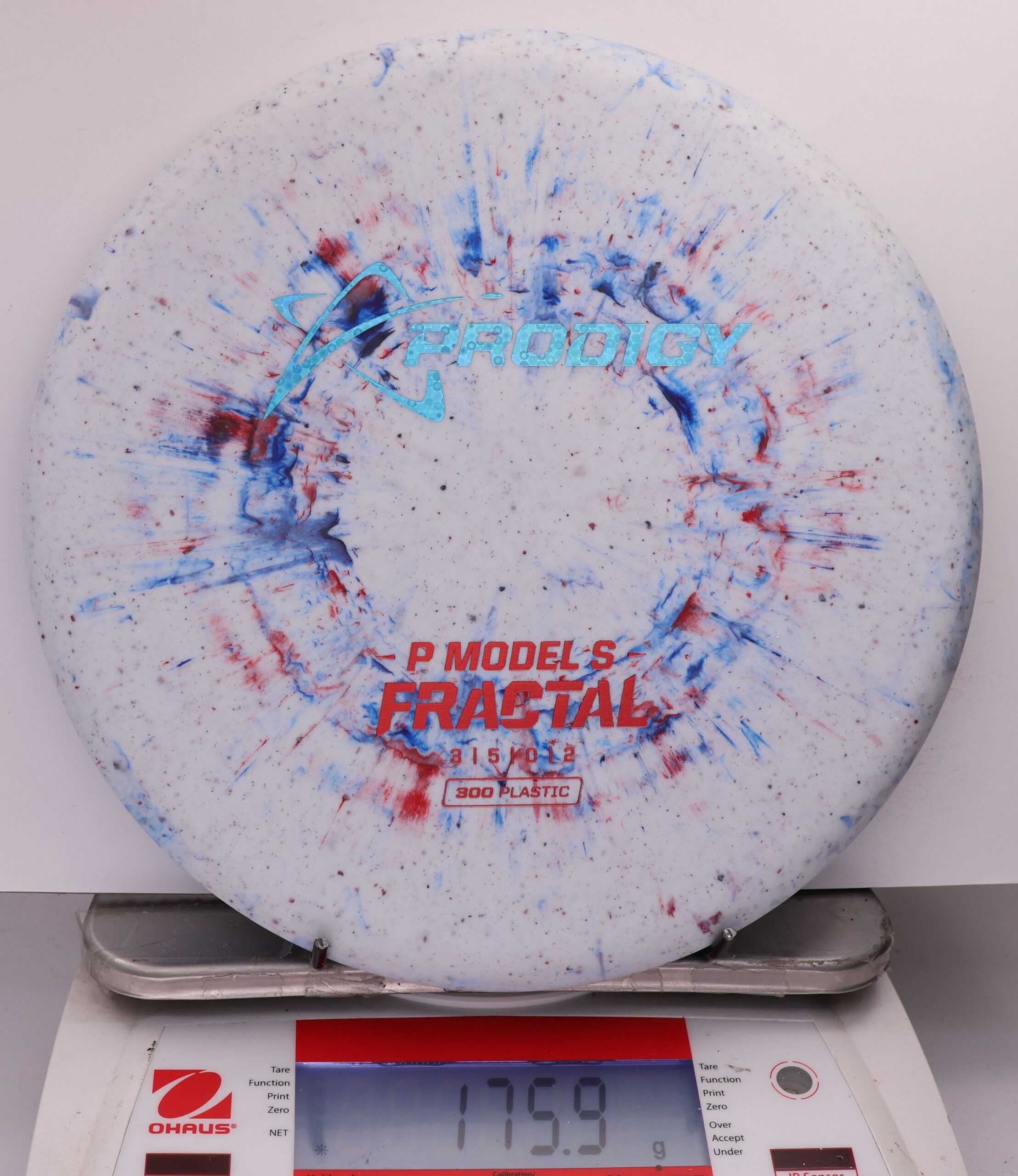 514665 P Model S, 300 Fractal - #381 BlueRed, 176