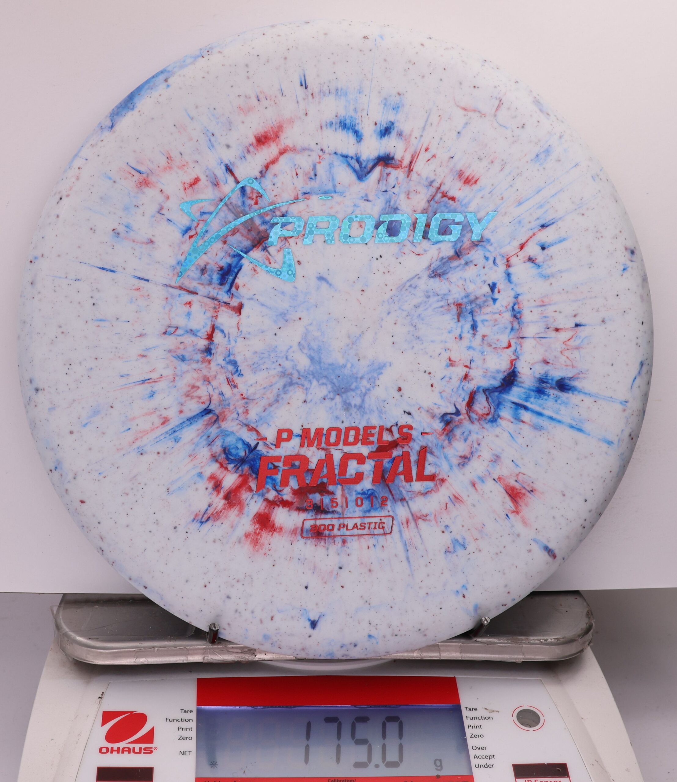 514667 P Model S, 300 Fractal - #383 BlueRed, 175