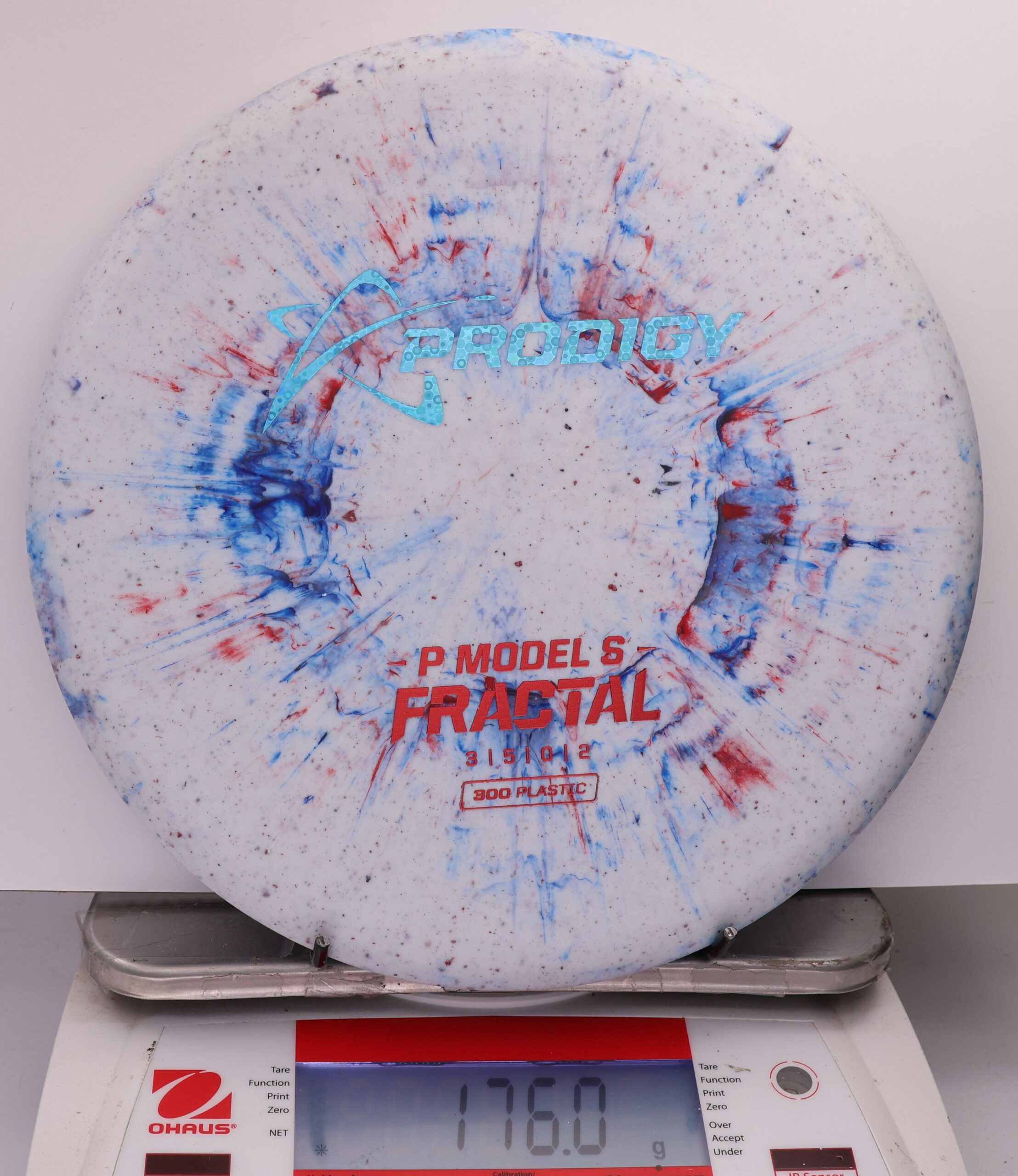 514689 P Model S, 300 Fractal - #384 BlueRed, 176