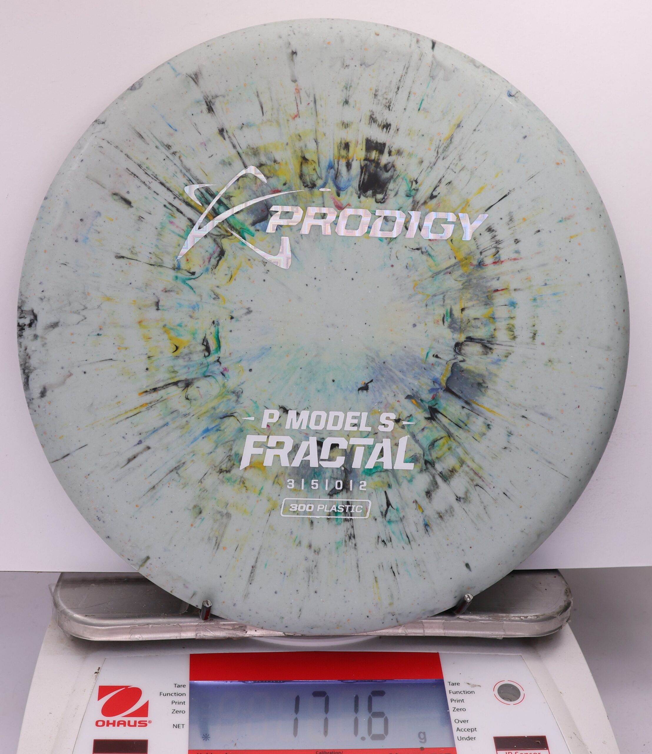 514745 P Model S, 300 Fractal - #398 BlackYeloGrn, 172