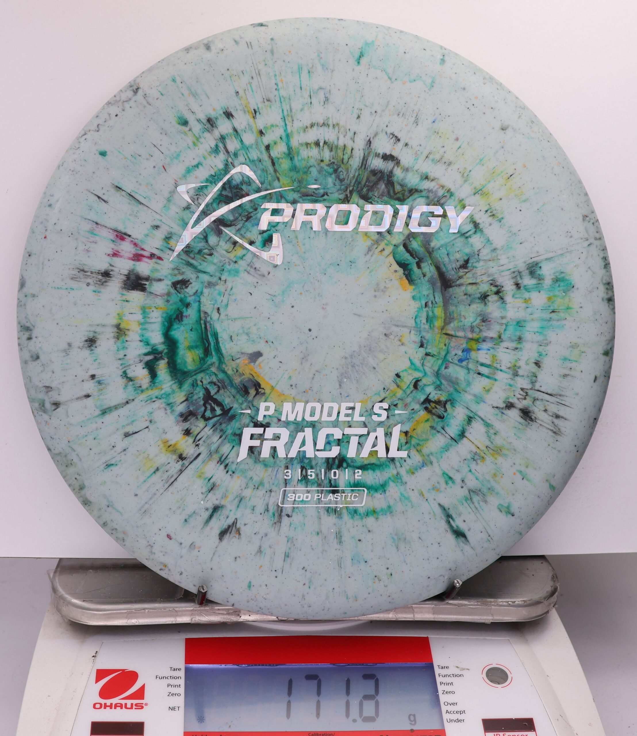 514767 P Model S, 300 Fractal - #399 GreenBlckYelo, 171