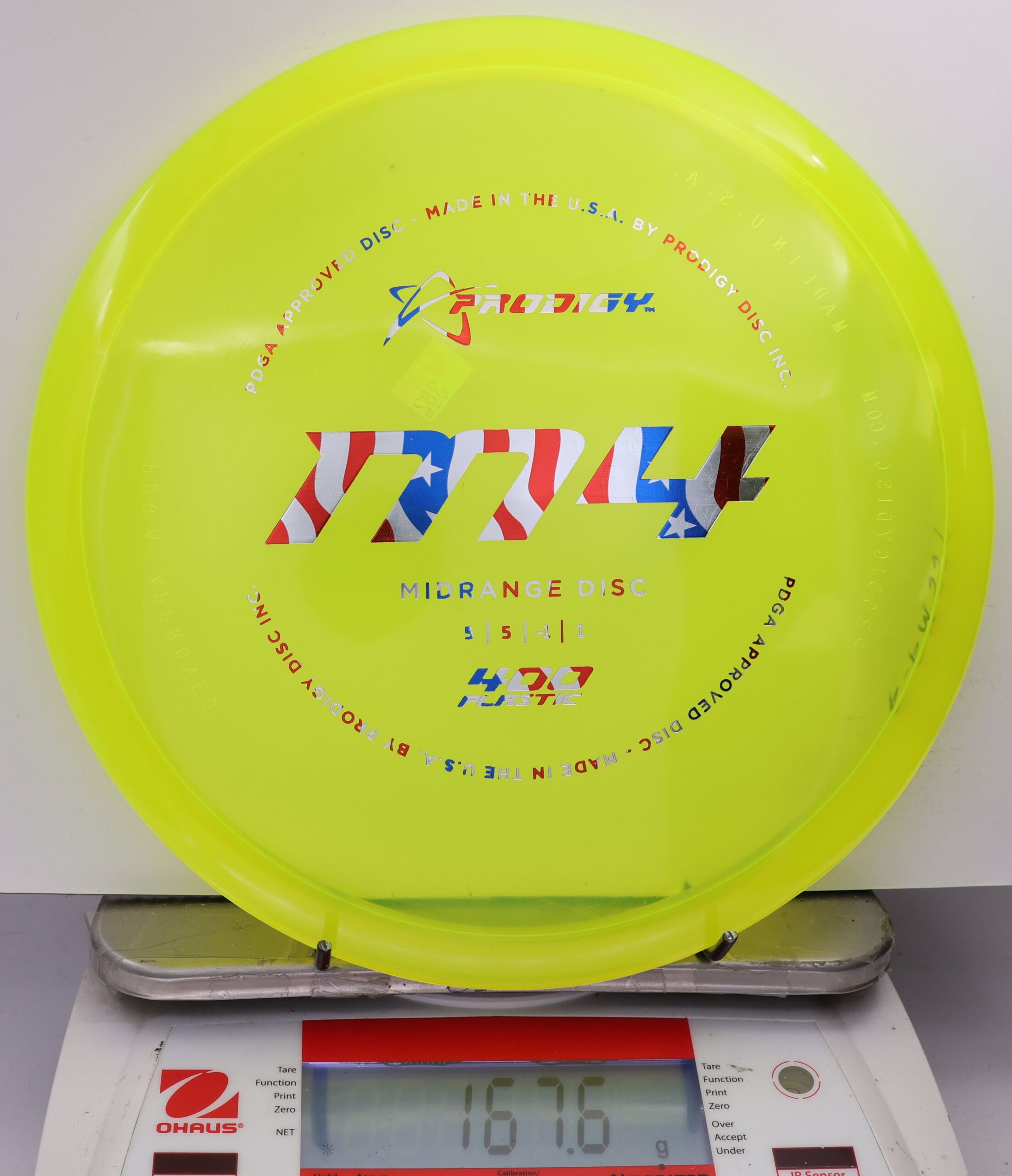 514952 Prodigy M4, 400 - #382 Yellow, 168