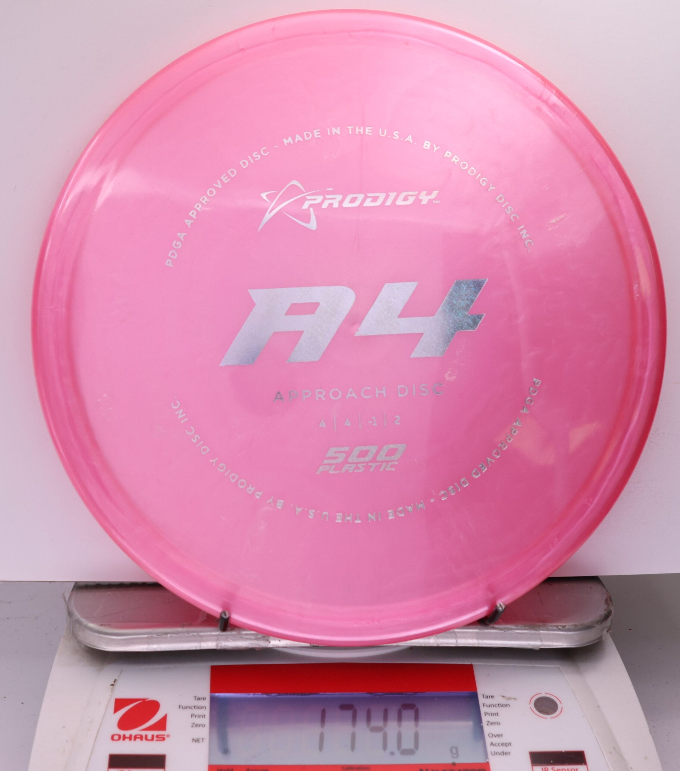 517188 Prodigy A4, 500 - #375 Pink, 174