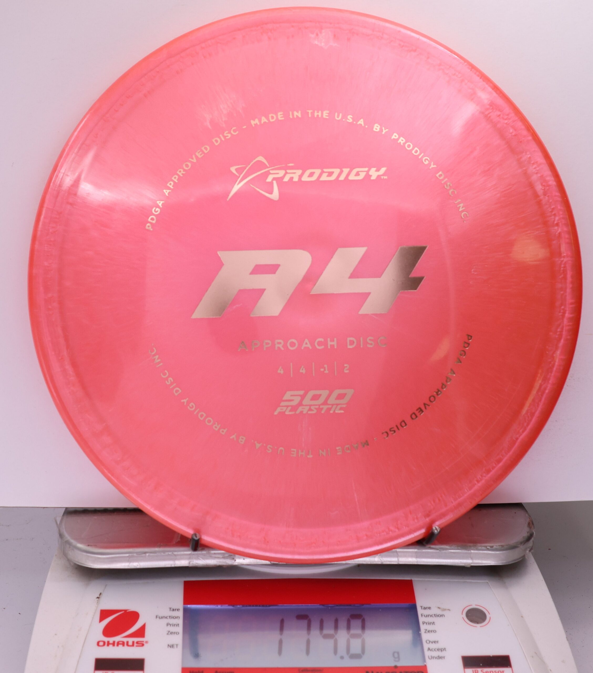 517196 Prodigy A4, 500 - #377 Salmon, 175