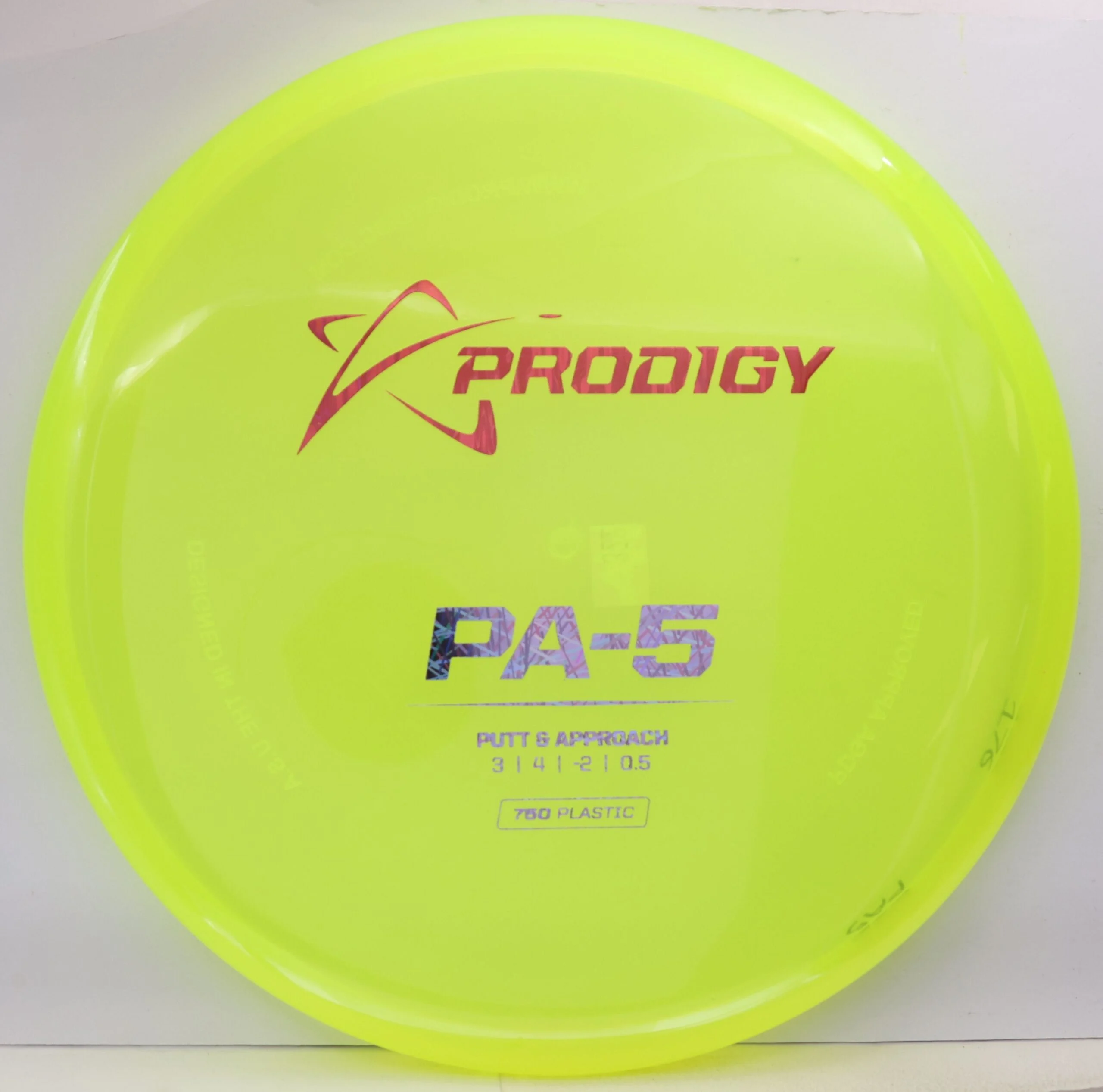 Prodigy PA5, 750 • Marshall Street Disc Golf