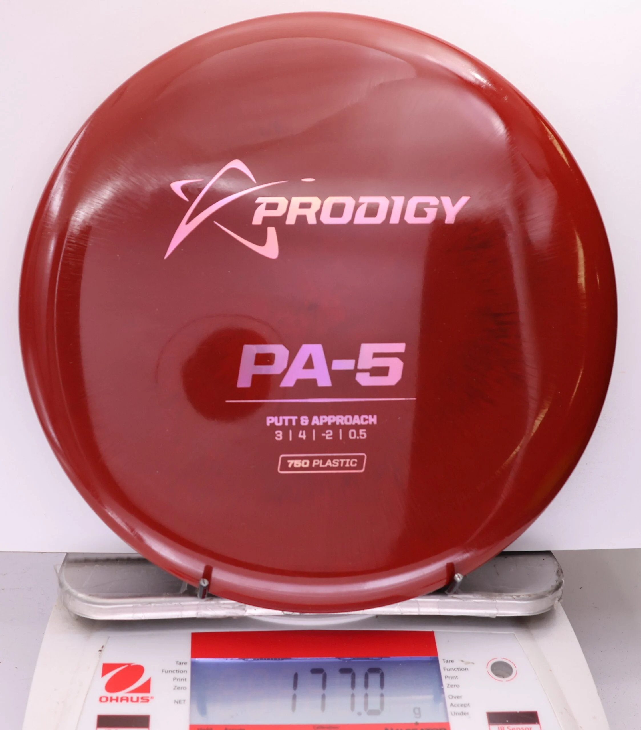517600 Prodigy PA5, 750 - #389 DkRed, 177