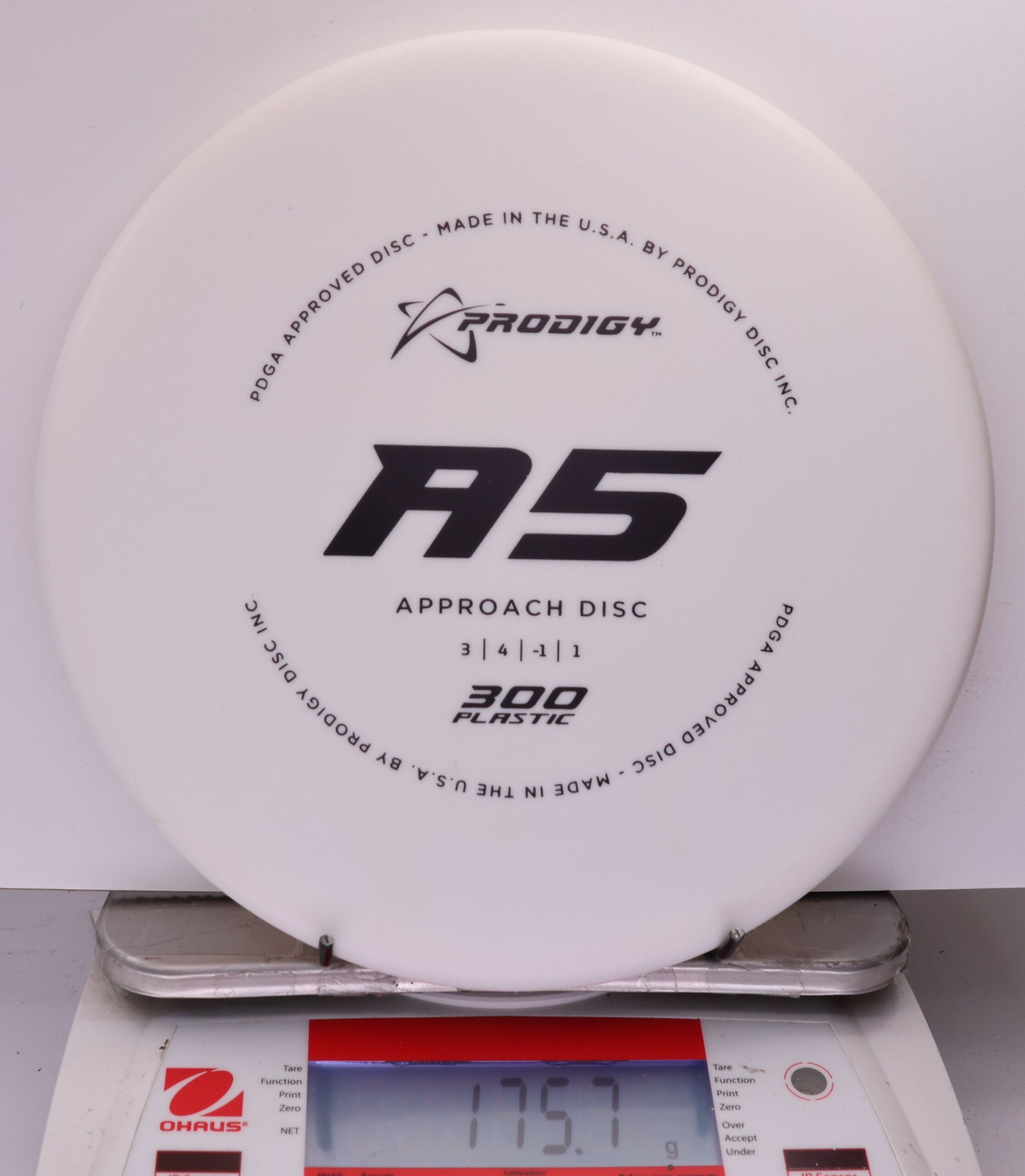 518265 Prodigy A5, 300 - #383 White, 176