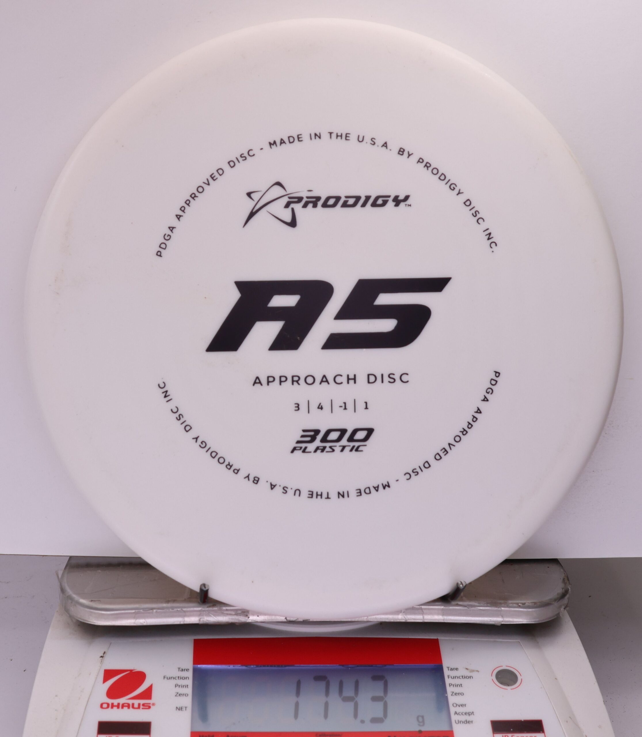 518266 Prodigy A5, 300 - #384 White, 174