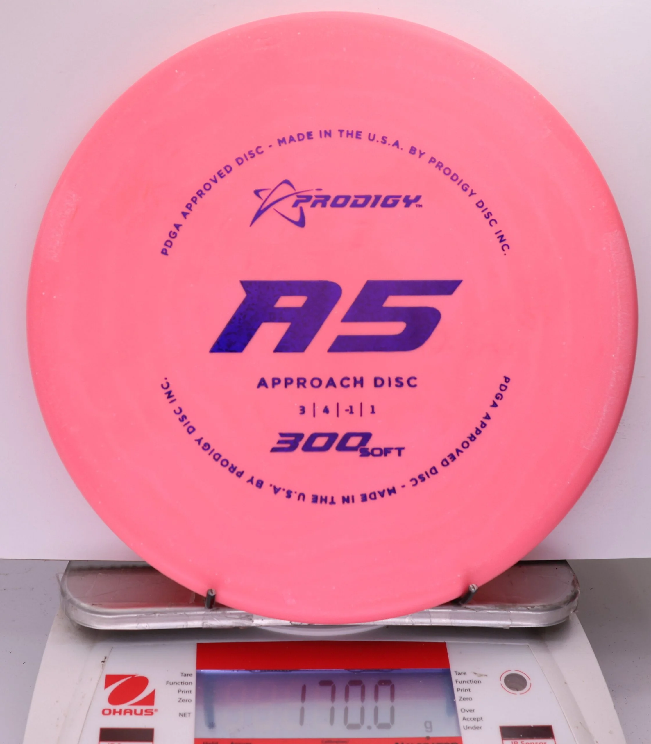 519693 Prodigy A5, 300 Soft - #380 Pink, 170
