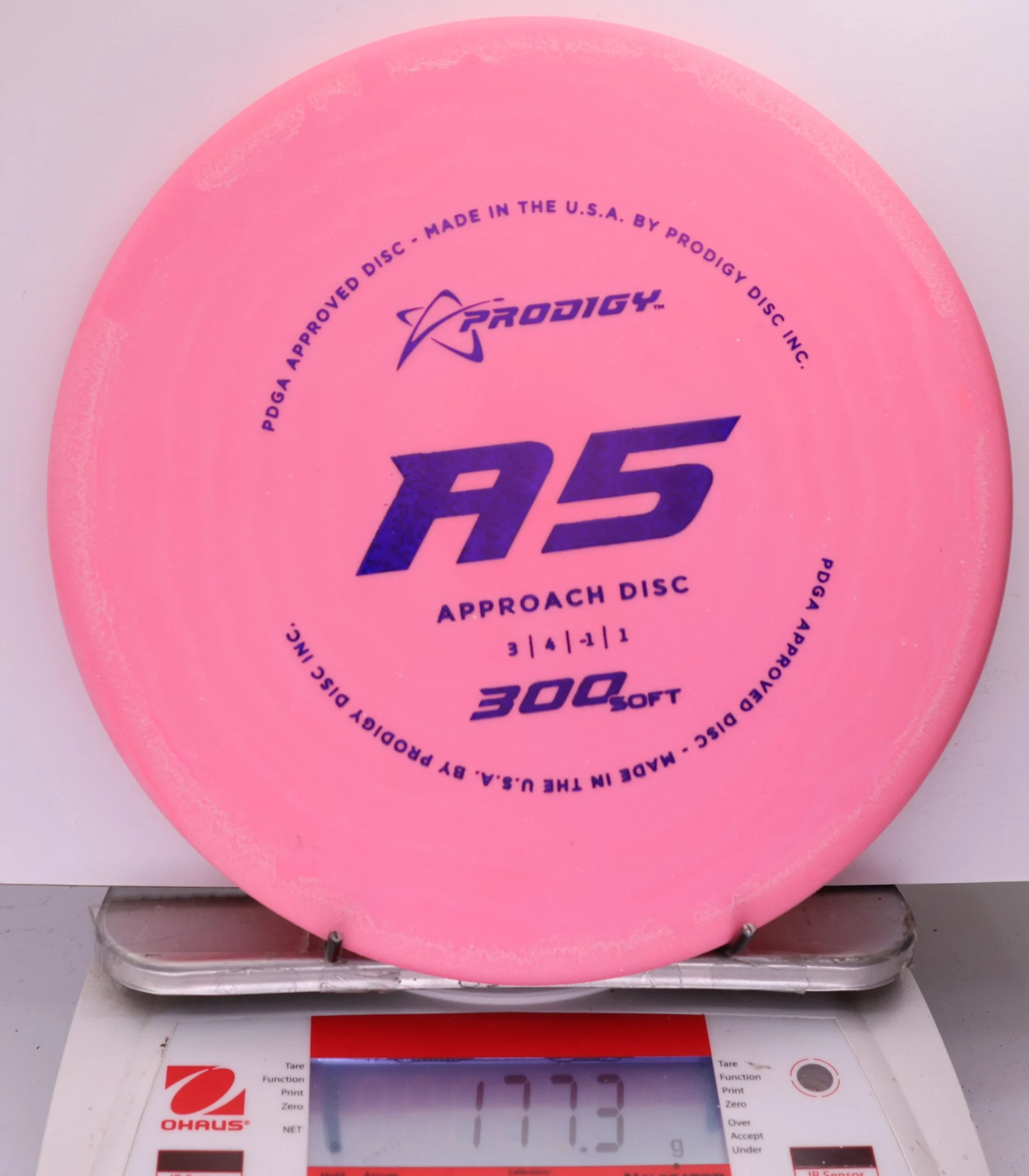 519710 Prodigy A5, 300 Soft - #384 Pink, 177