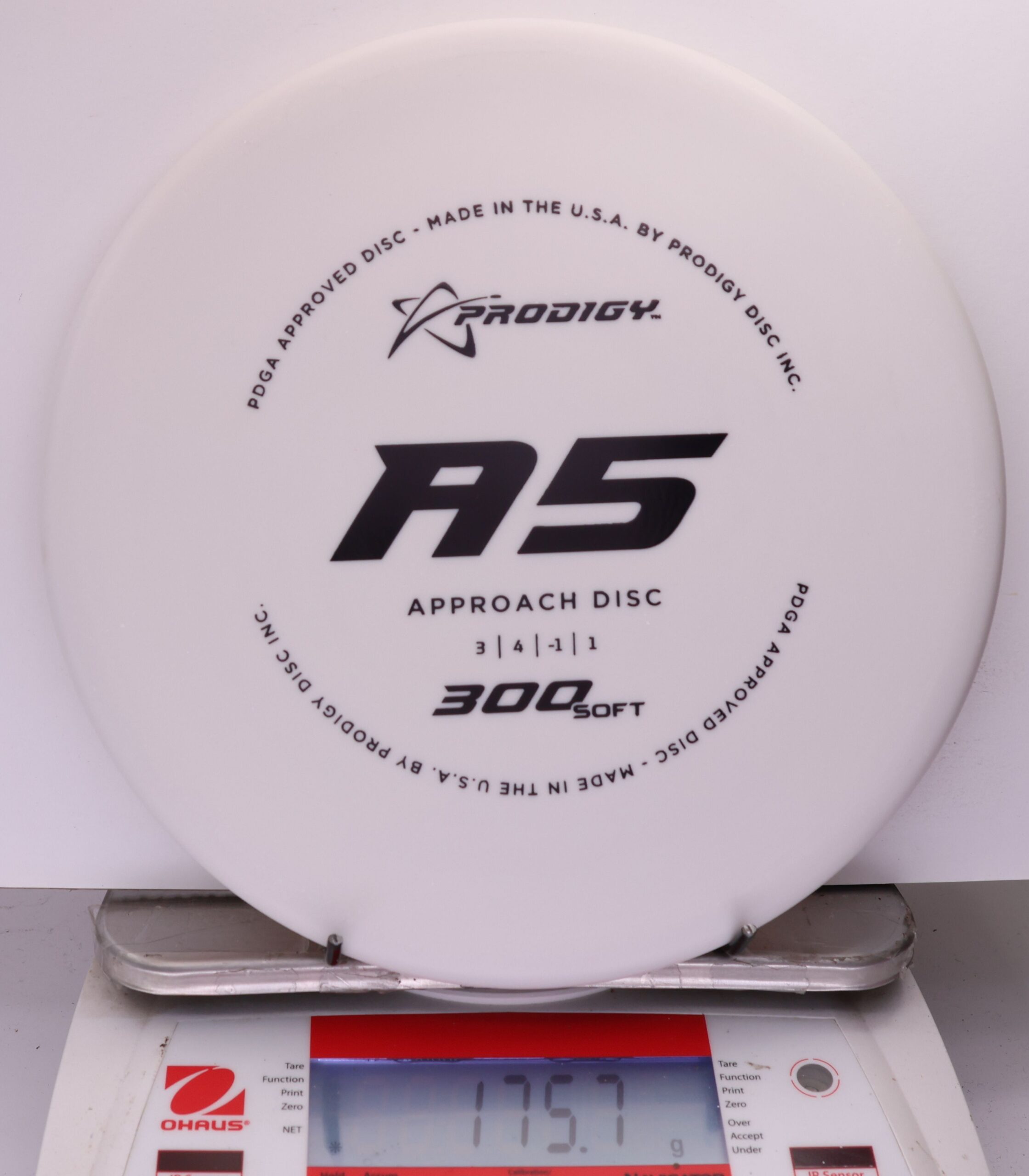 519726 Prodigy A5, 300 Soft - #387 White, 176