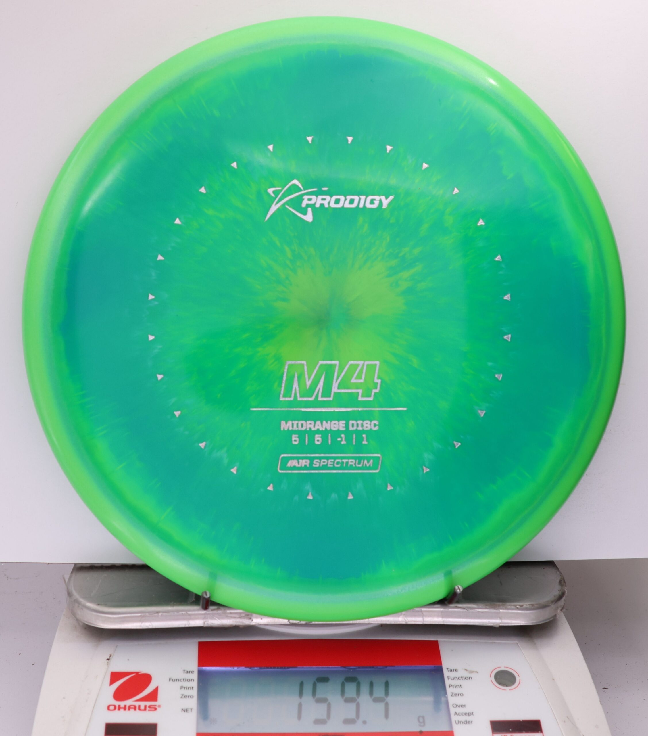 521508 Prodigy M4, Air Spectrum - #380 TealGreen, 159