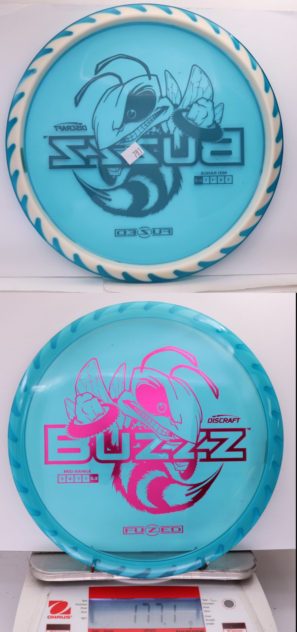 521612 FuZed Line Buzzz - Buzzzsaw - #781 Blue-White, 177