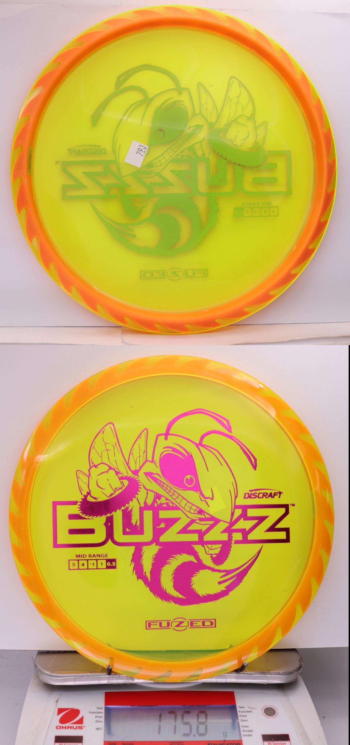 521694 FuZed Line Buzzz - Buzzzsaw - #793 Yellow-Orange, 176