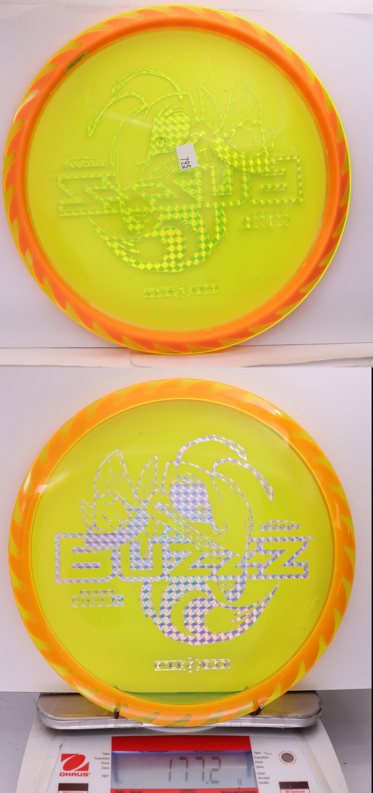 521696 FuZed Line Buzzz - Buzzzsaw - #795 Yellow-Orange, 177