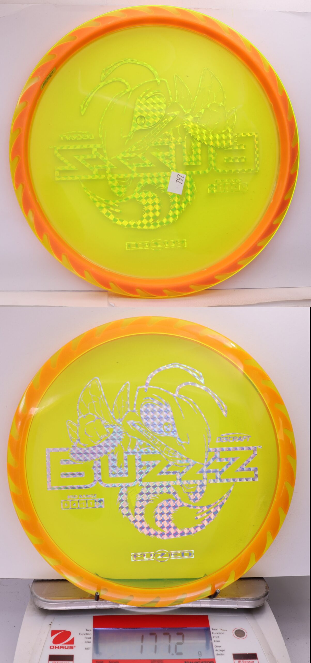 521733 FuZed Line Buzzz - Buzzzsaw - #797 Yellow-Orange, 177