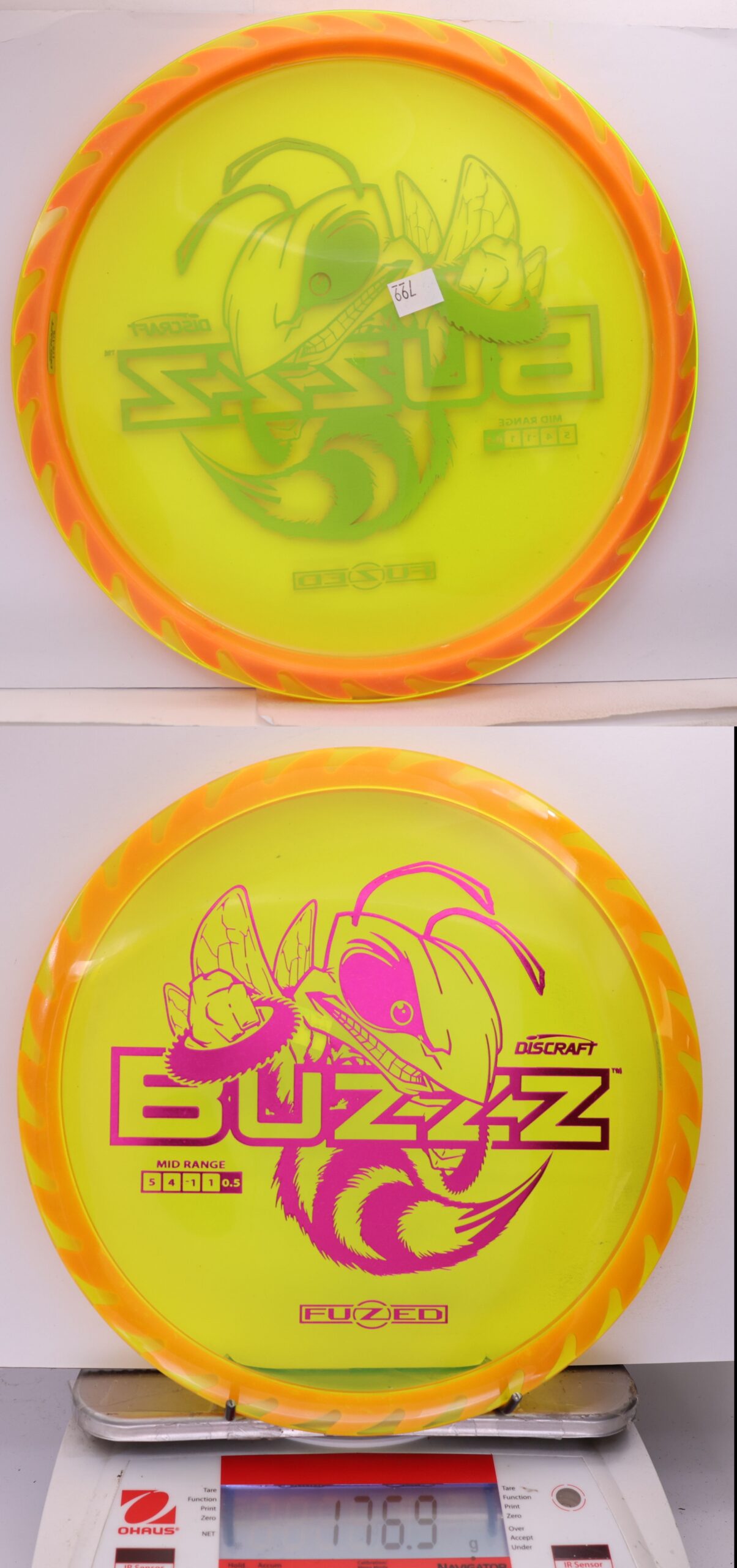 521735 FuZed Line Buzzz - Buzzzsaw - #799 Yellow-Orange, 177