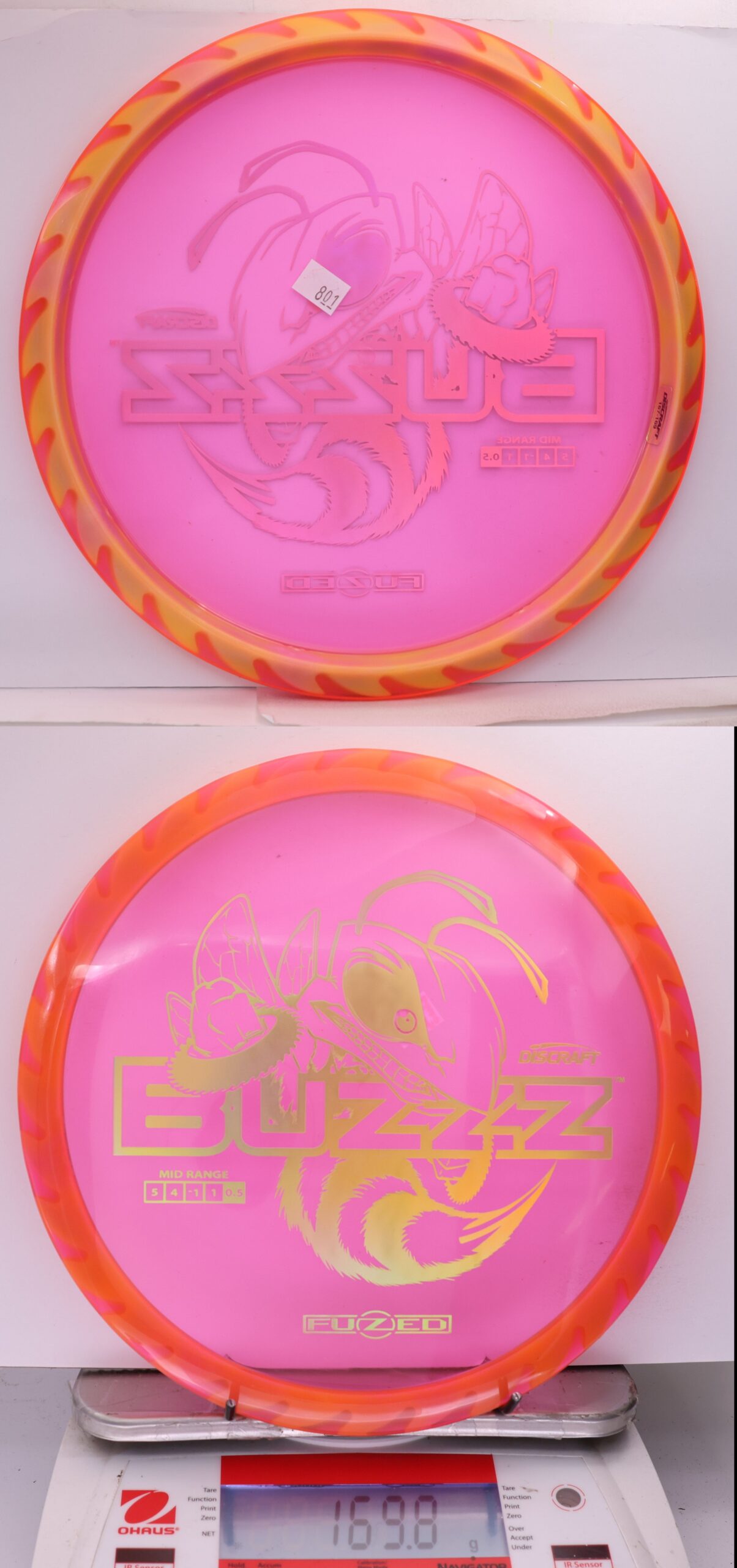 521772 FuZed Line Buzzz - Buzzzsaw - #801 Pink-Orange, 170