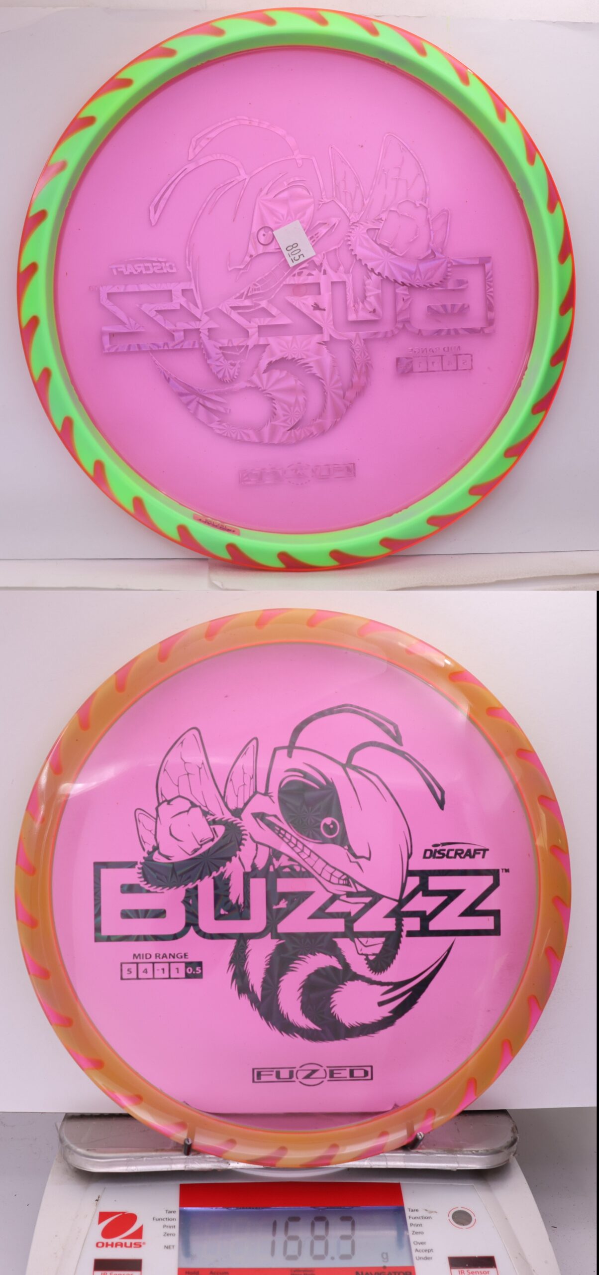 521776 FuZed Line Buzzz - Buzzzsaw - #805 Pink-LtGreen, 168