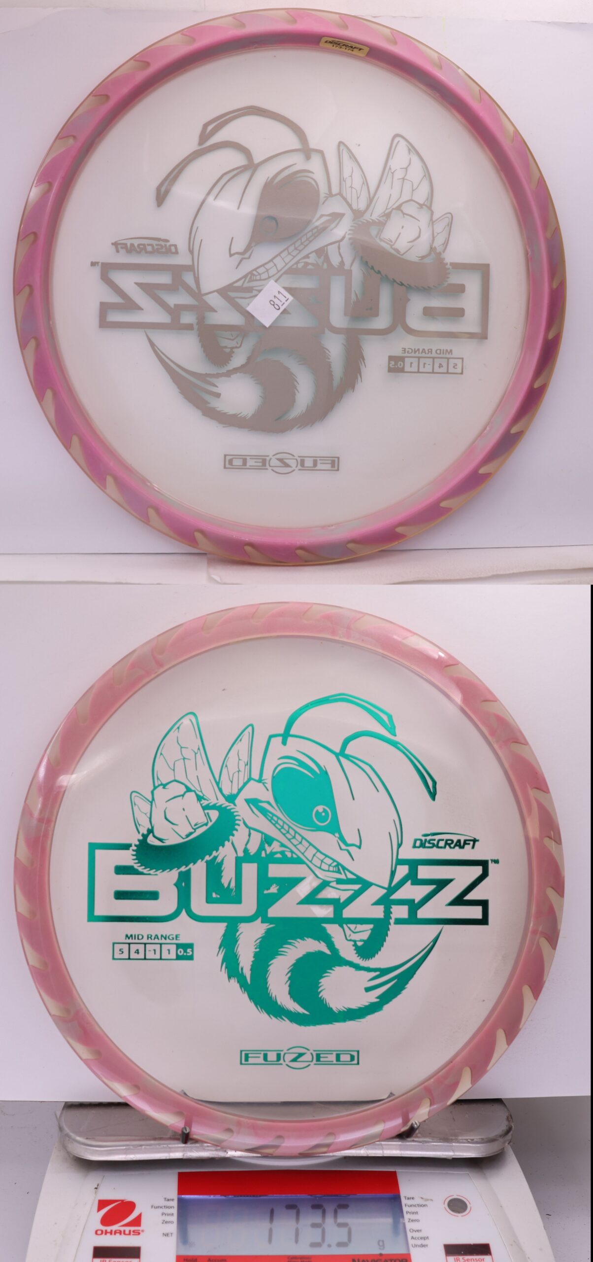 521852 FuZed Line Buzzz - Buzzzsaw - #811 Clear-DullPink, 174