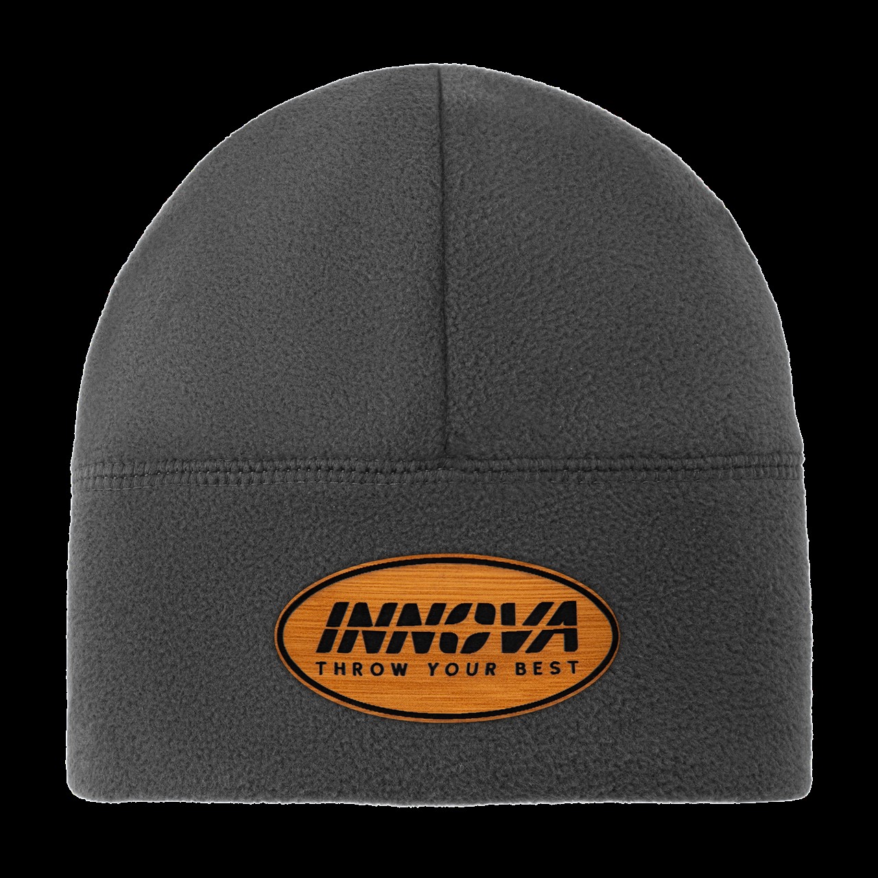 522161 Innova Burst Fleece Beanie - Throw Your Best - #05 GrayWood, OSFM