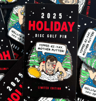 2025 Yippee Holiday Disc Golf Pin