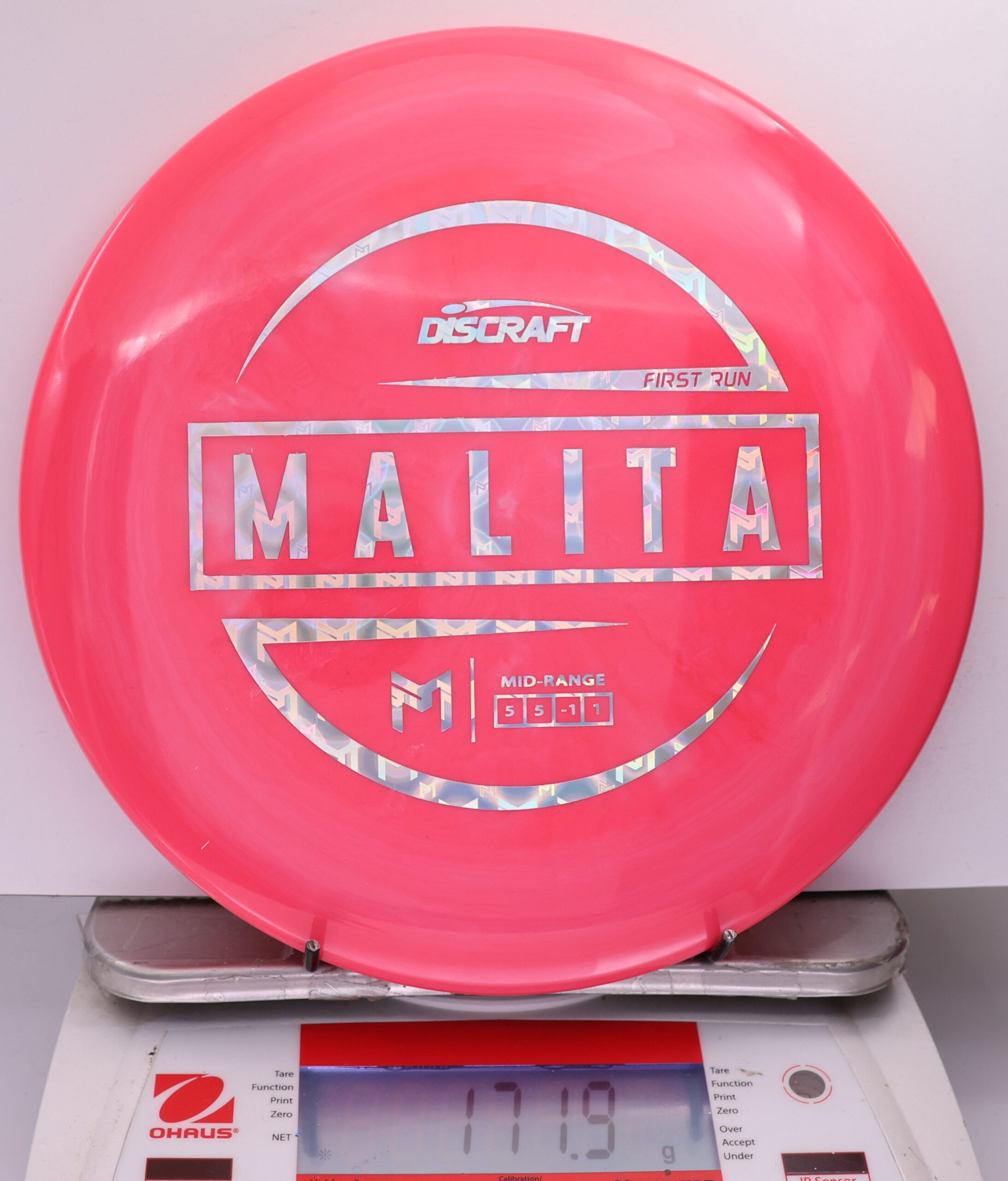 523279 ESP Malita, Paul McBeth 1st Run - #777 LtRed, 172