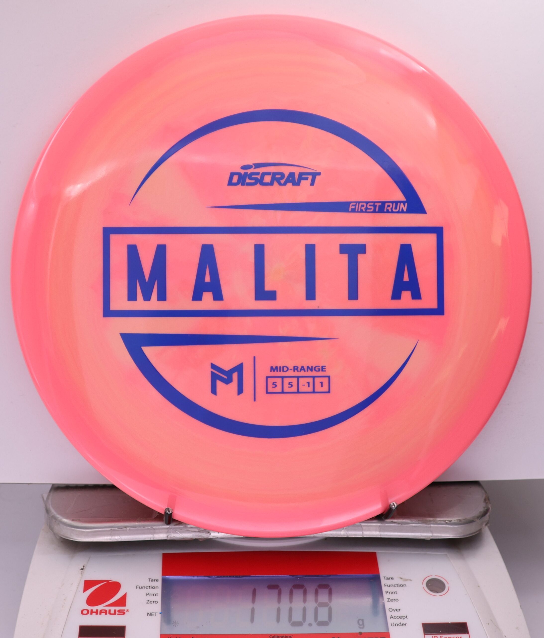 523280 ESP Malita, Paul McBeth 1st Run - #778 Peach, 171
