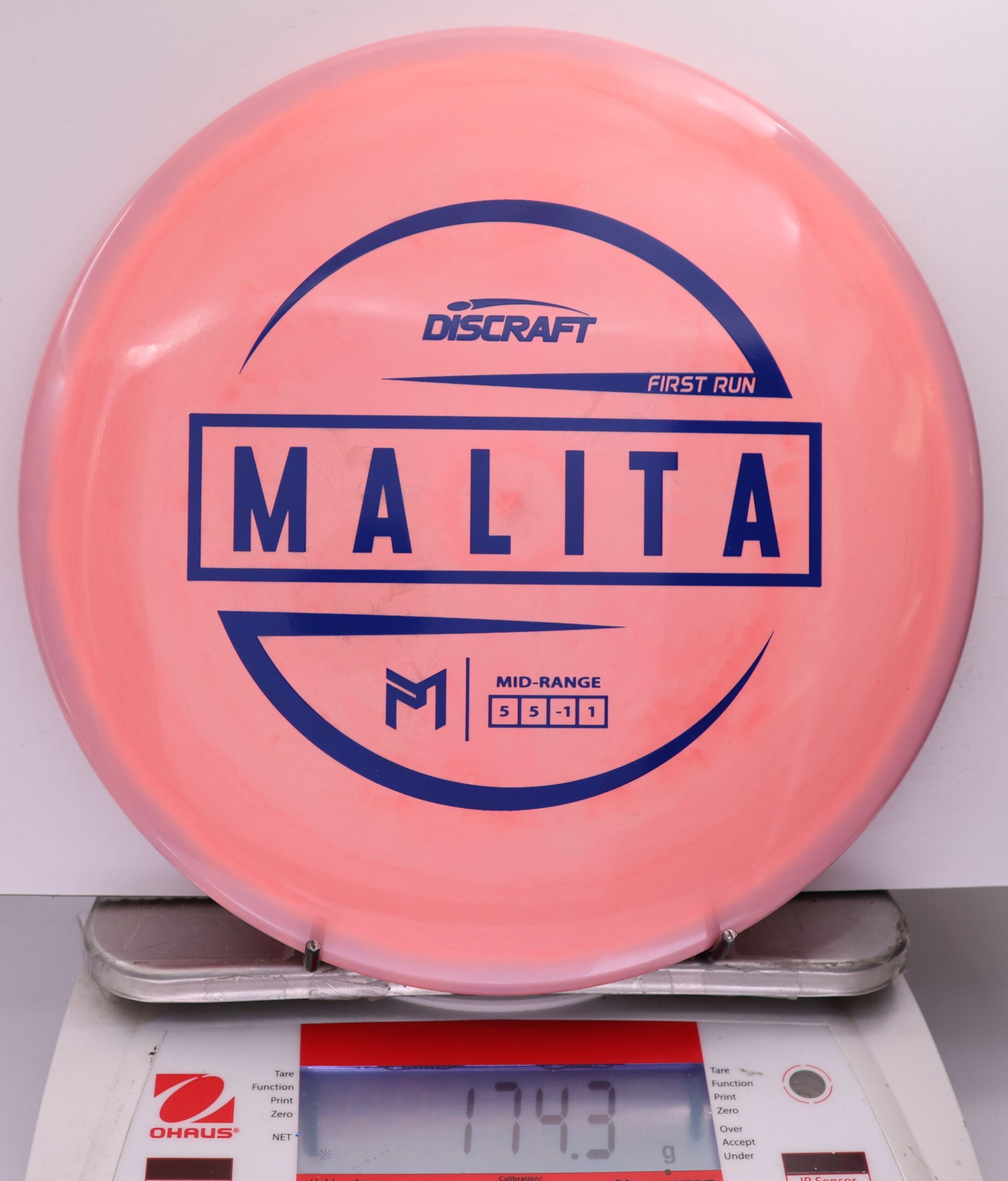 523305 ESP Malita, Paul McBeth 1st Run - #783 Peach, 174