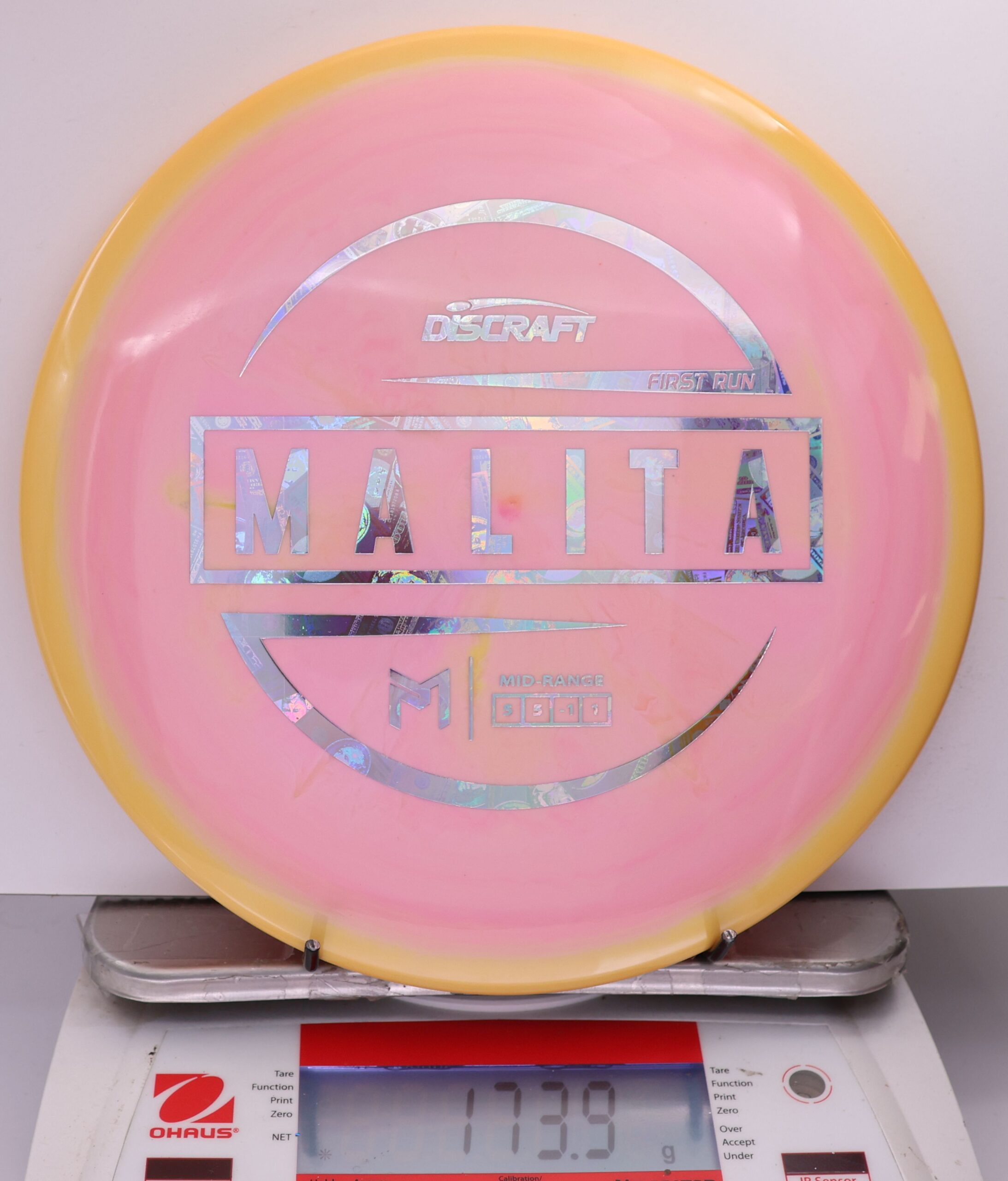 523307 ESP Malita, Paul McBeth 1st Run - #785 YellowPink, 174