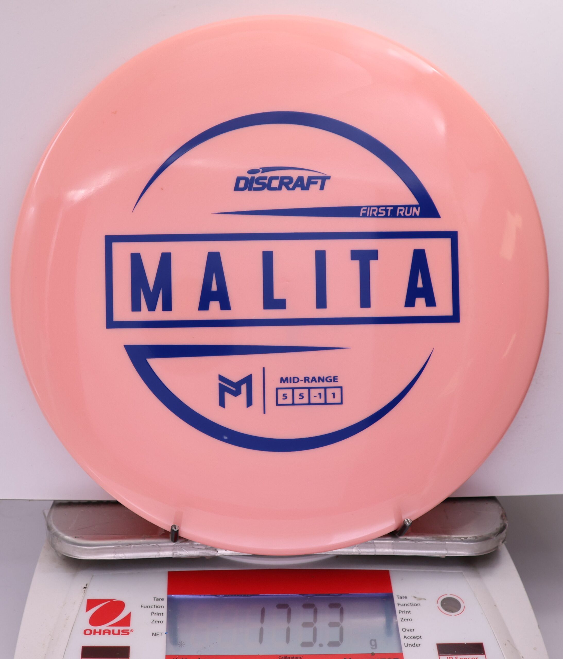 523330 ESP Malita, Paul McBeth 1st Run - #788 Peach, 173