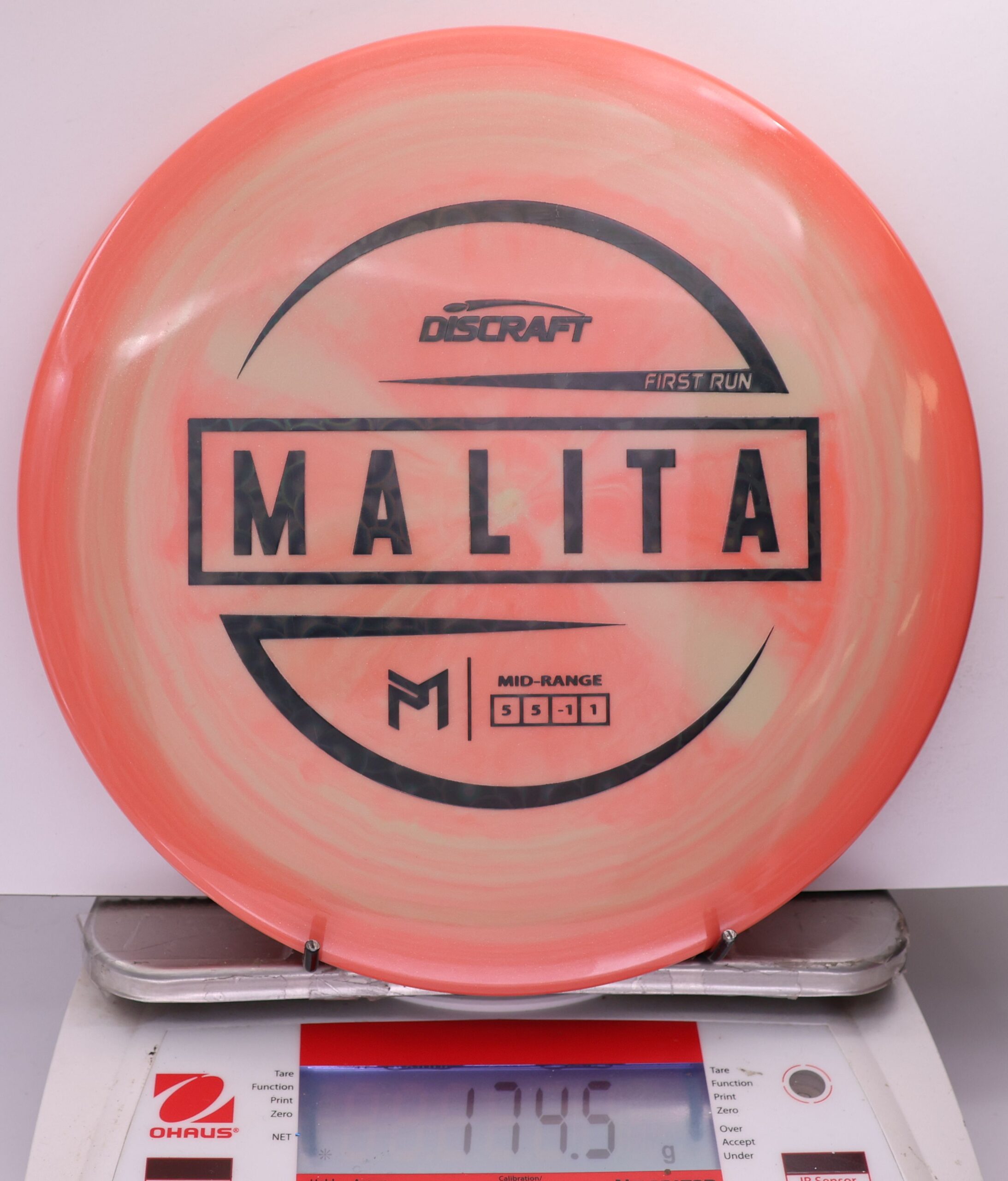 523332 ESP Malita, Paul McBeth 1st Run - #790 Orange, 175