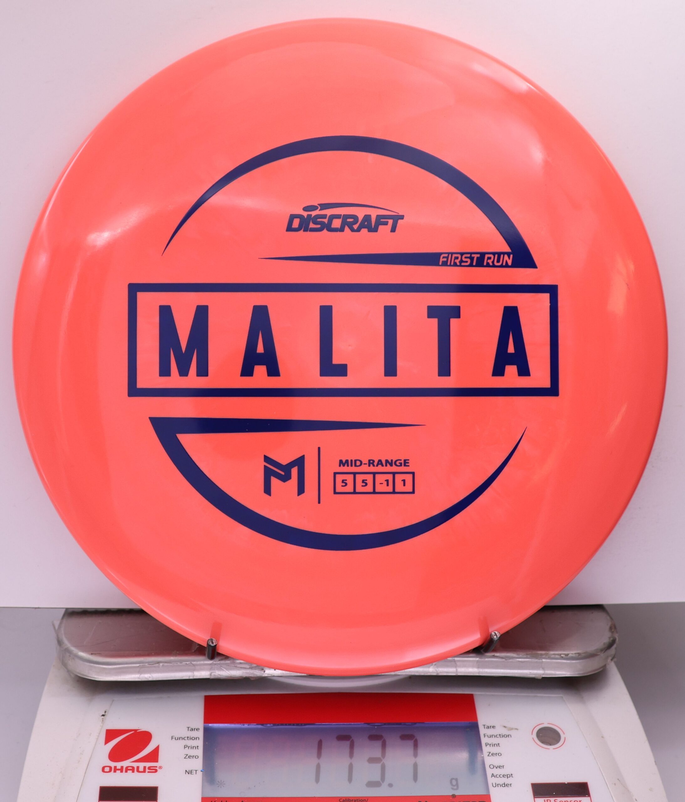 523354 ESP Malita, Paul McBeth 1st Run - #792 RedOrange, 174