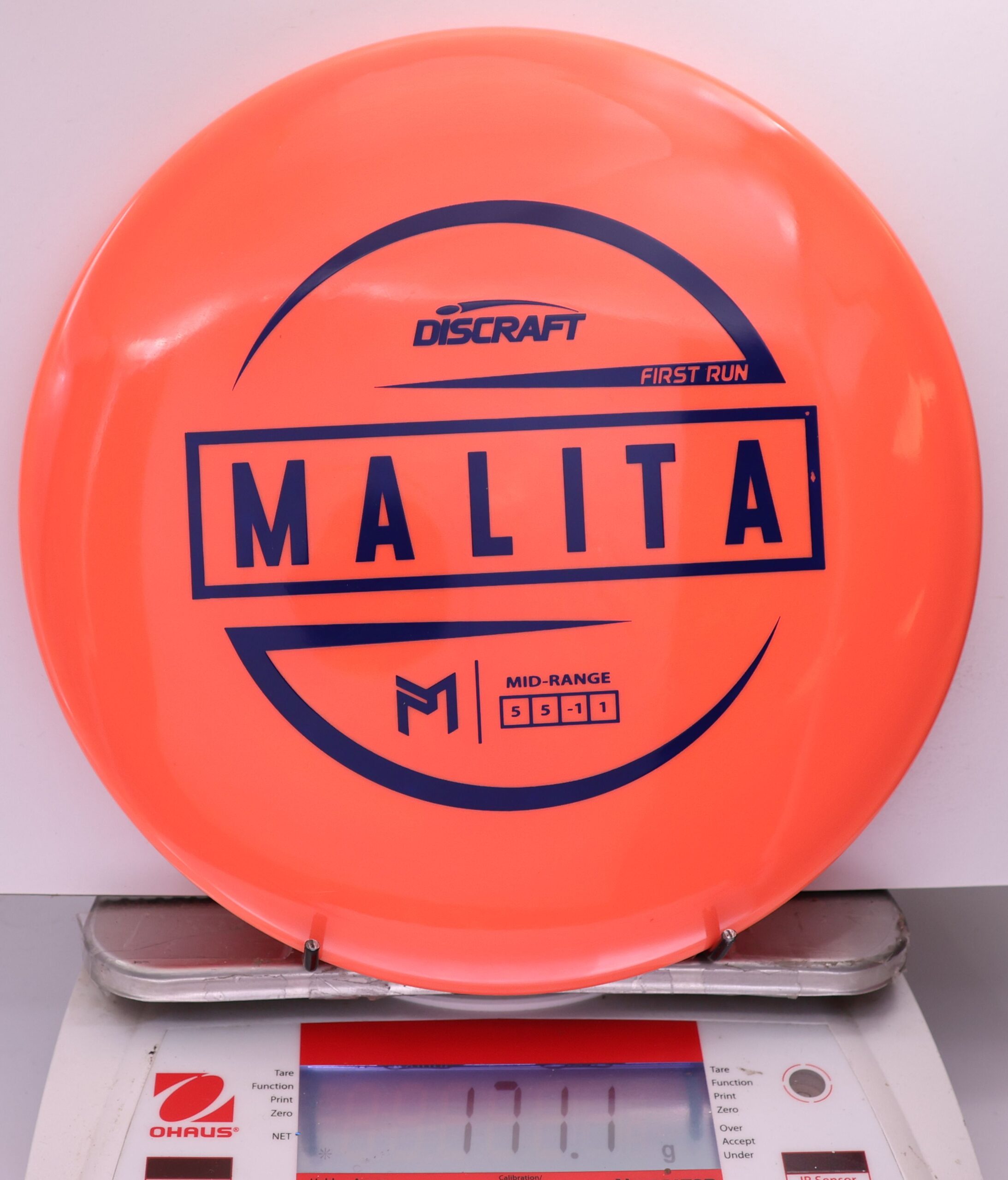 523355 ESP Malita, Paul McBeth 1st Run - #793 RedOrange, 171