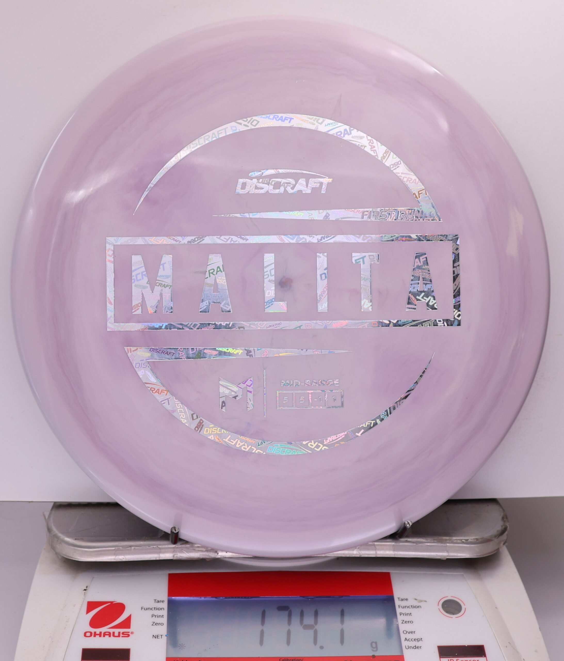 523380 ESP Malita, Paul McBeth 1st Run - #798 Barely Purple, 174