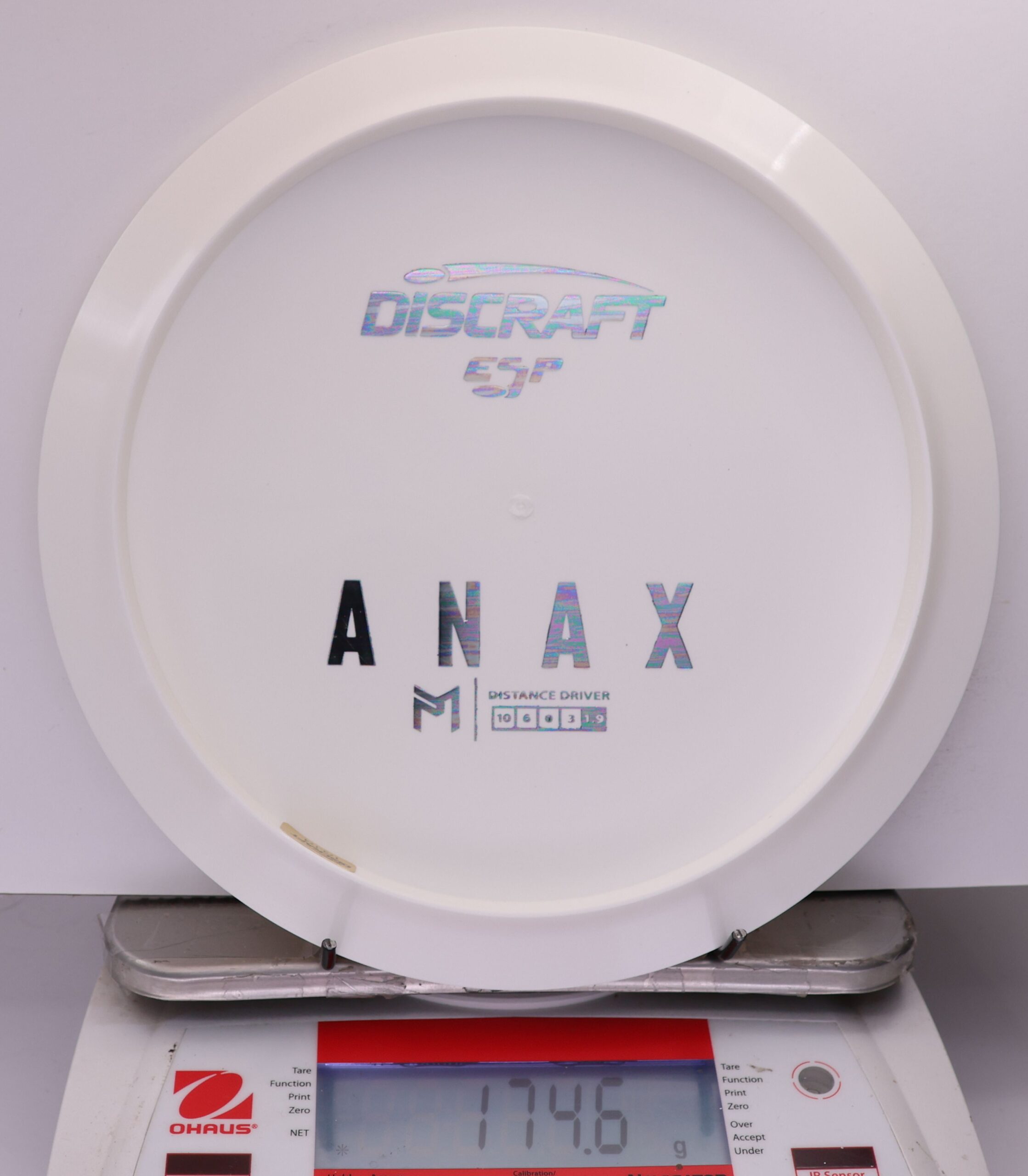 523481 ESP Anax, Paul McBeth - Bottom Stamp - #780 White, 175