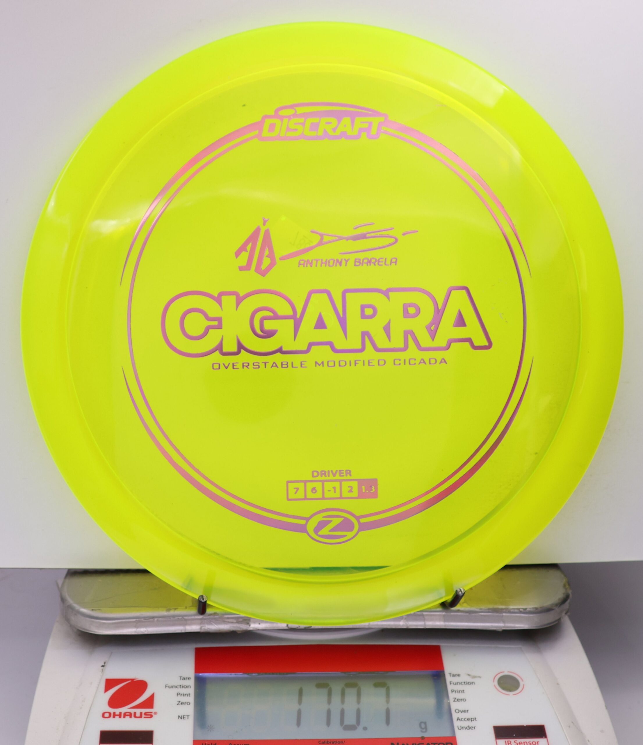 524210 Z Cigarra, Anthony Barrela - #788 NYellow, 171