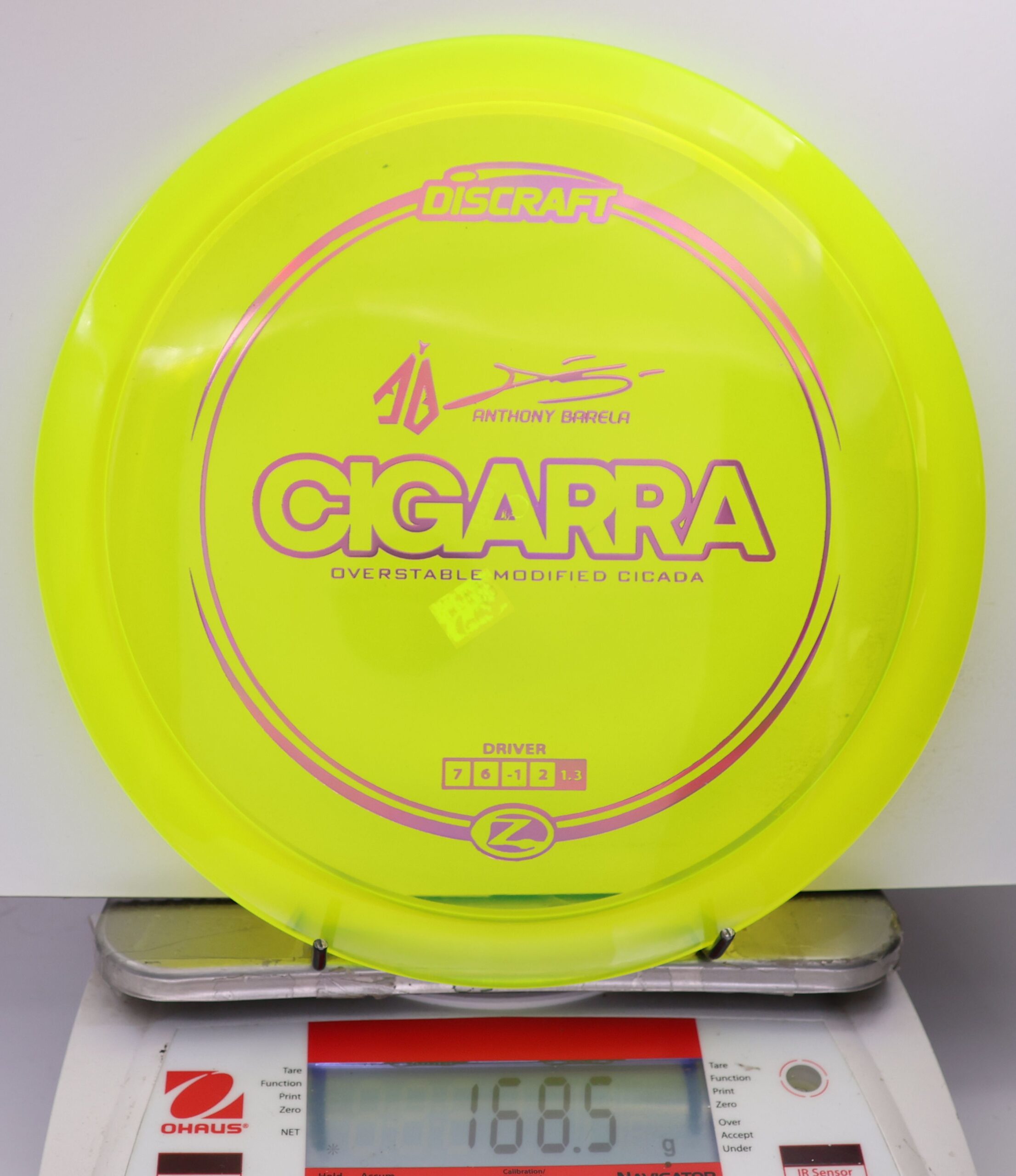 524211 Z Cigarra, Anthony Barrela - #789 NYellow, 169