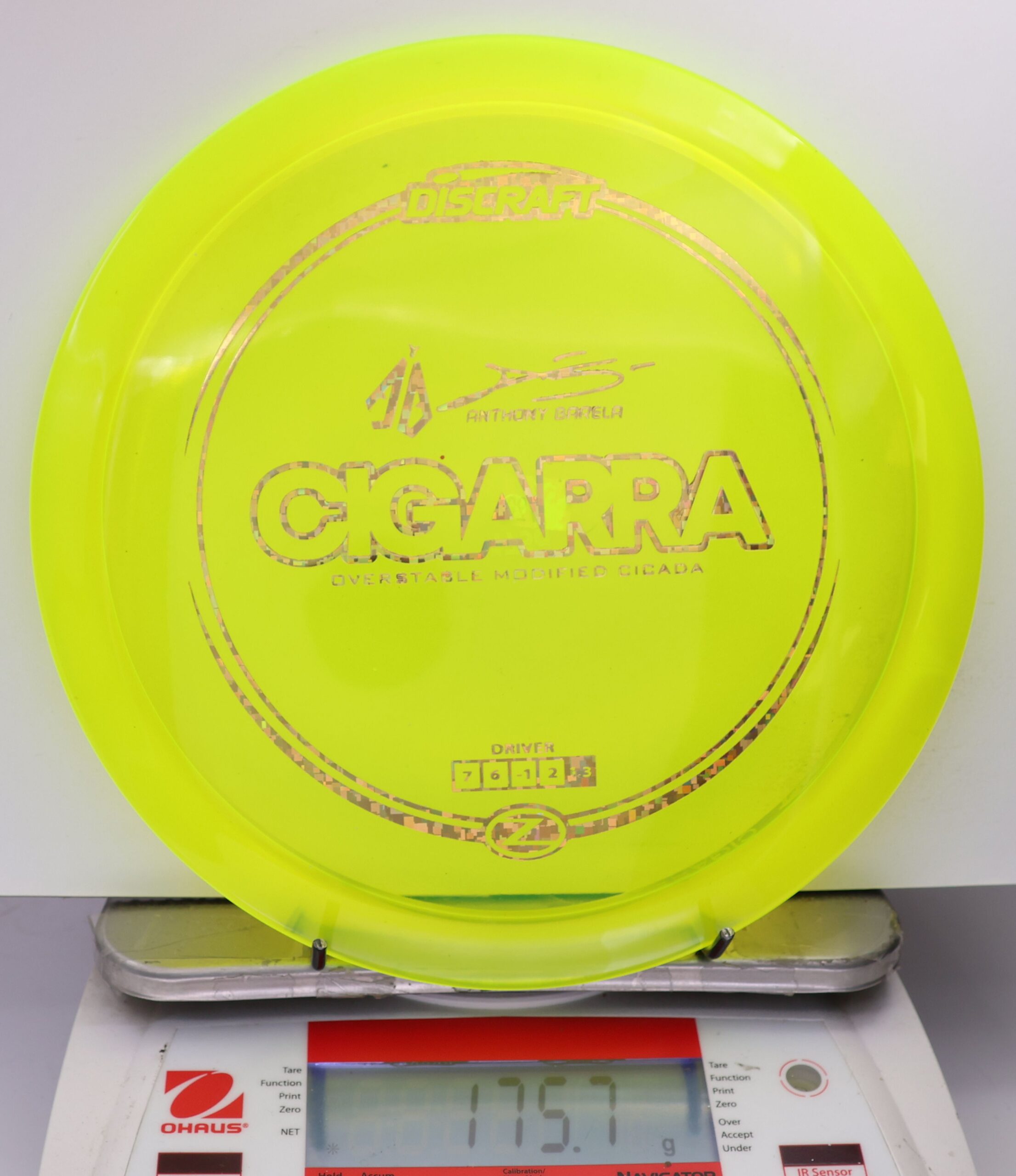 524212 Z Cigarra, Anthony Barrela - #790 NYellow, 176