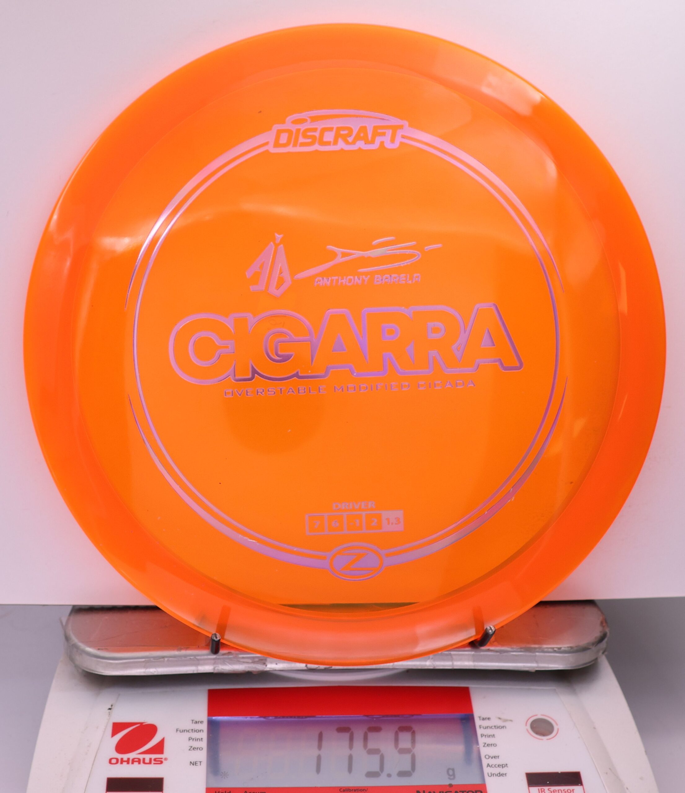 524213 Z Cigarra, Anthony Barrela - #791 Orange, 176