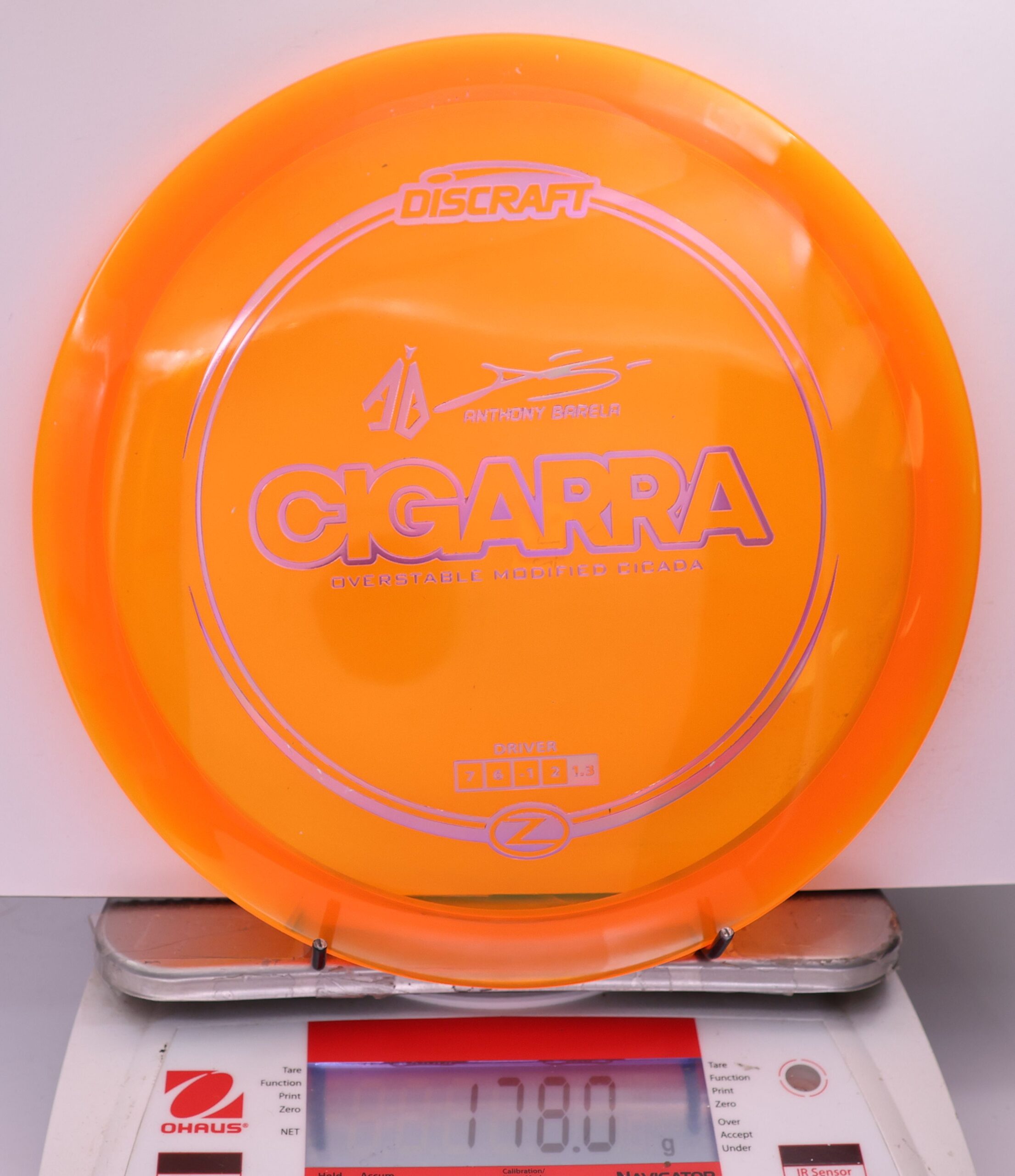 524233 Z Cigarra, Anthony Barrela - #792 Orange, 178