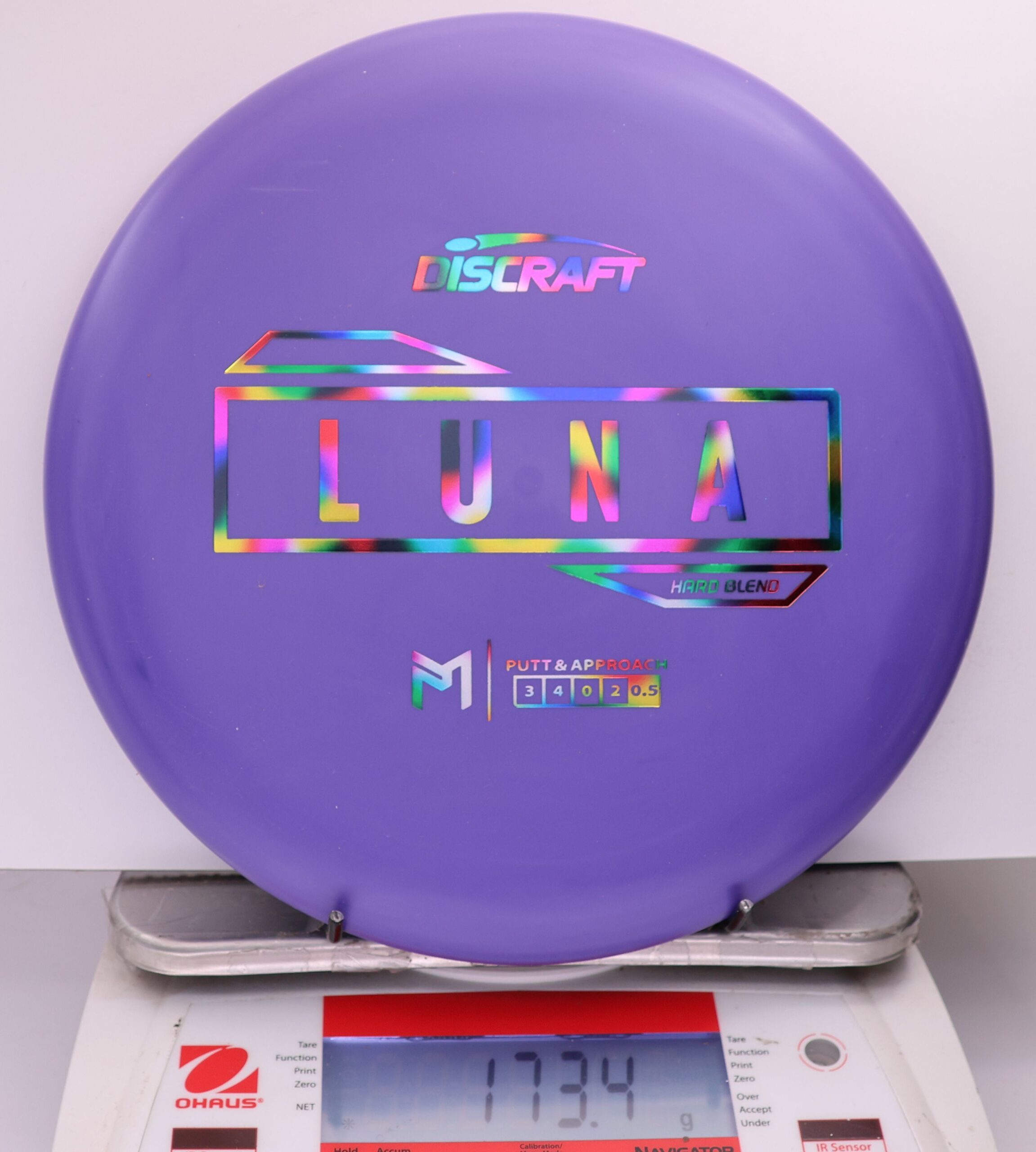 524687 Putter Line Hard Luna, Paul McBeth - #776 Purple, 173