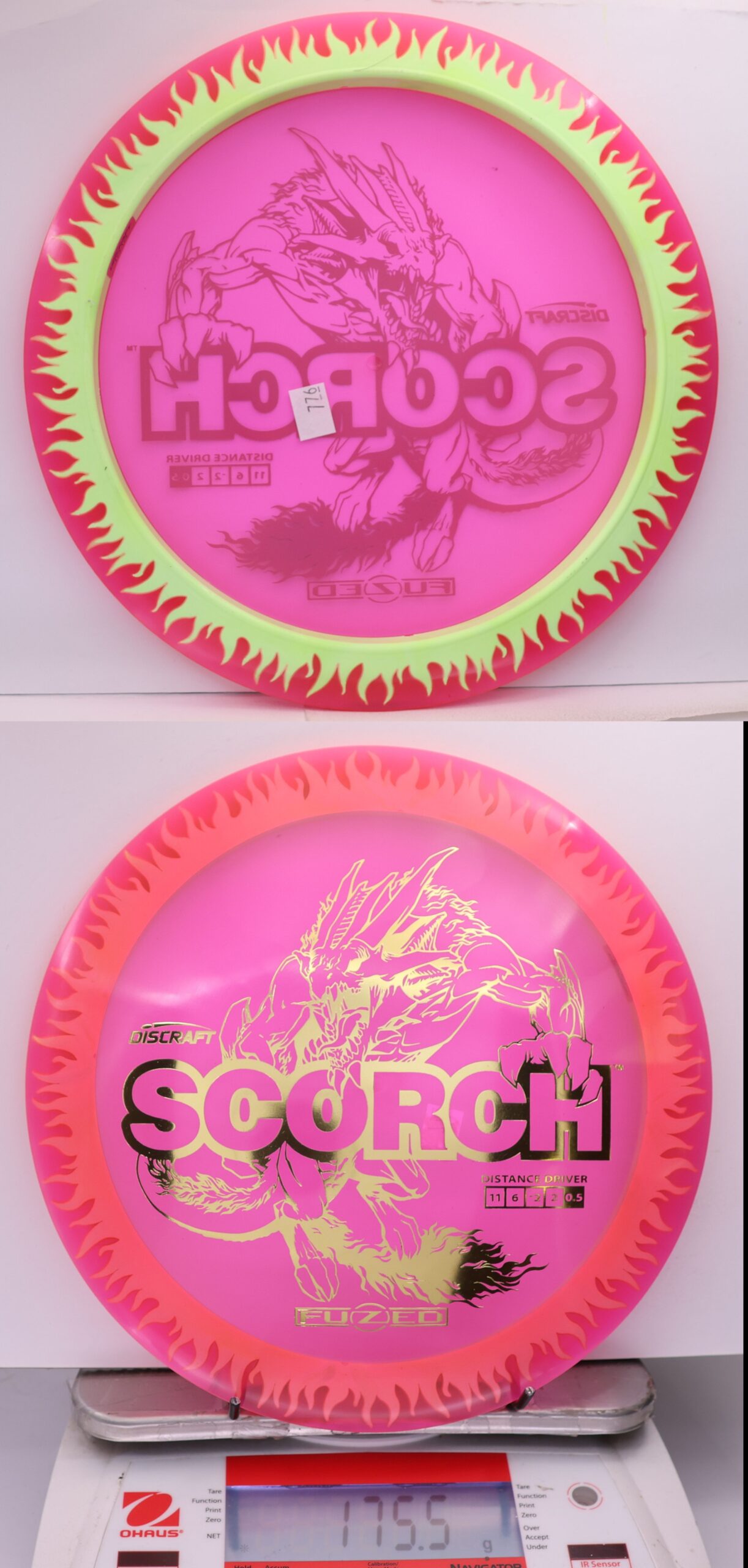 524962 FuZed Line Scorch - Flame - #776 Pink-Grellow, 176