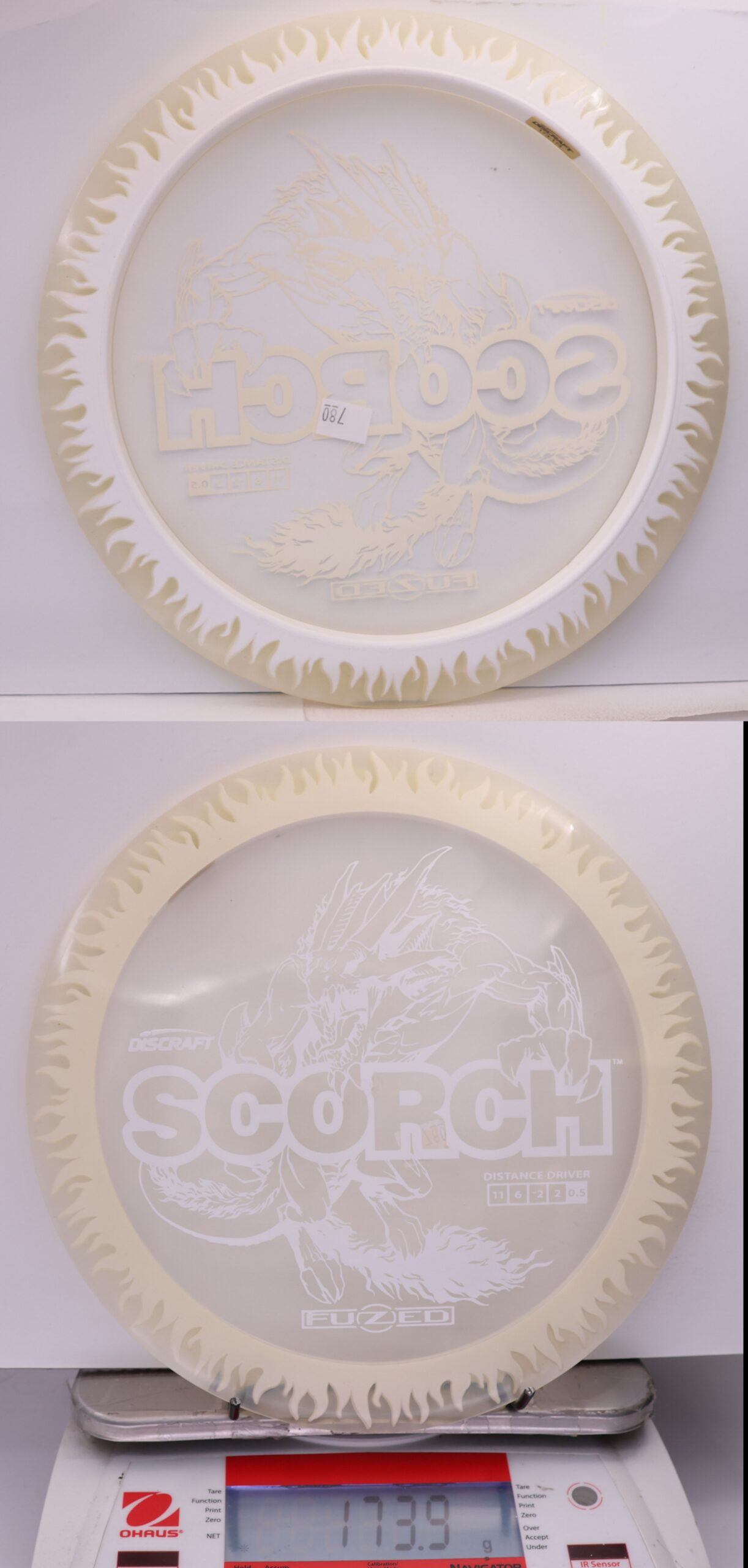 524966 FuZed Line Scorch - Flame - #780 White, 174