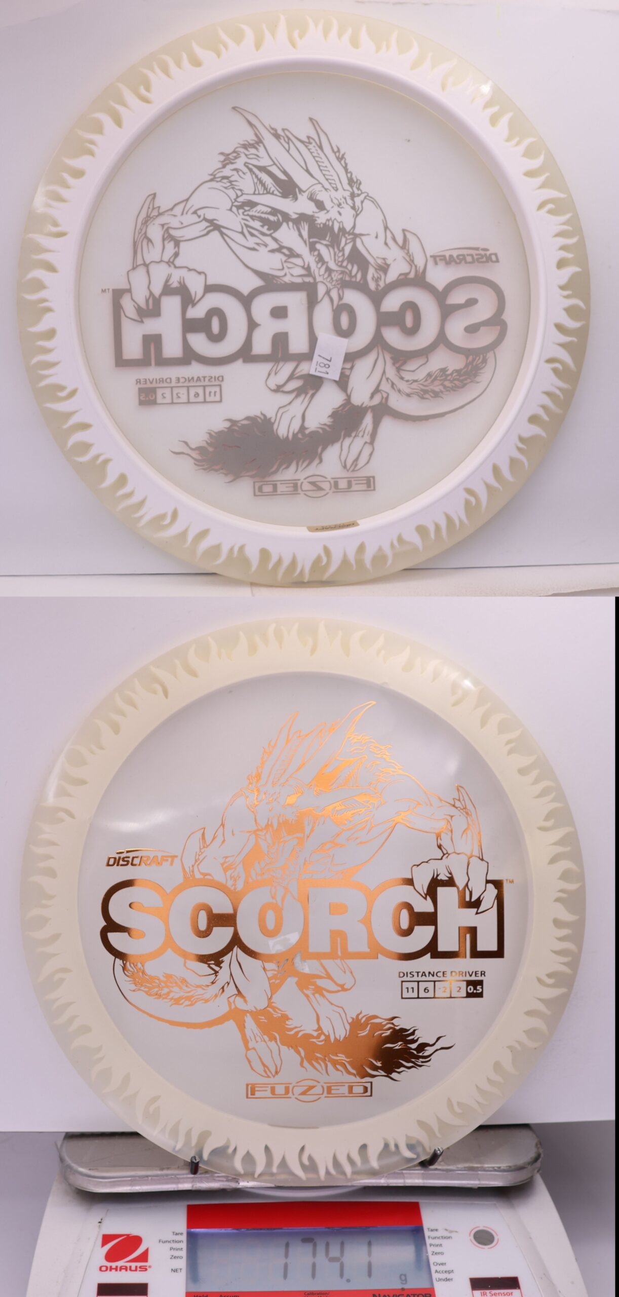 524972 FuZed Line Scorch - Flame - #781 White, 174