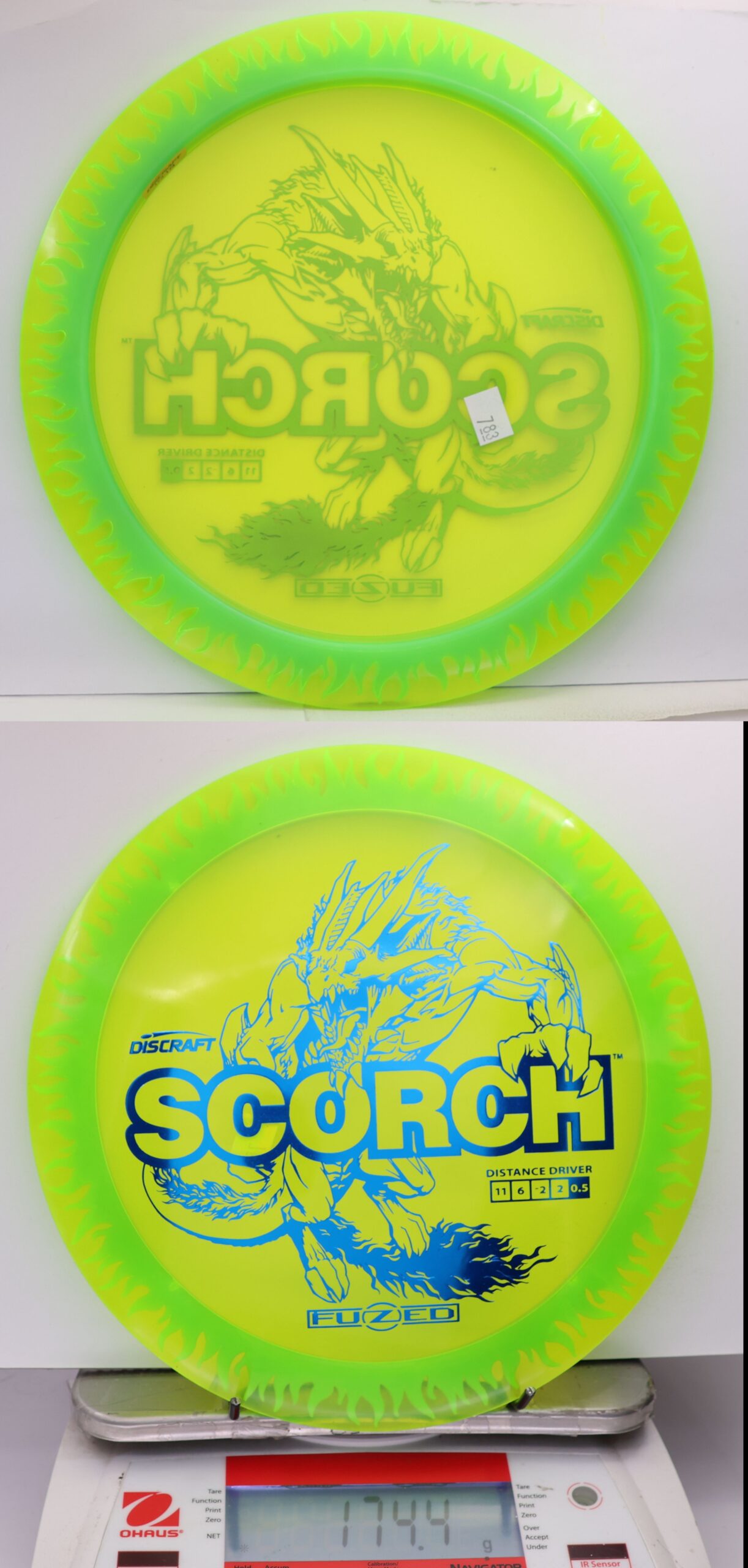524974 FuZed Line Scorch - Flame - #783 NYellow-NGreen, 174